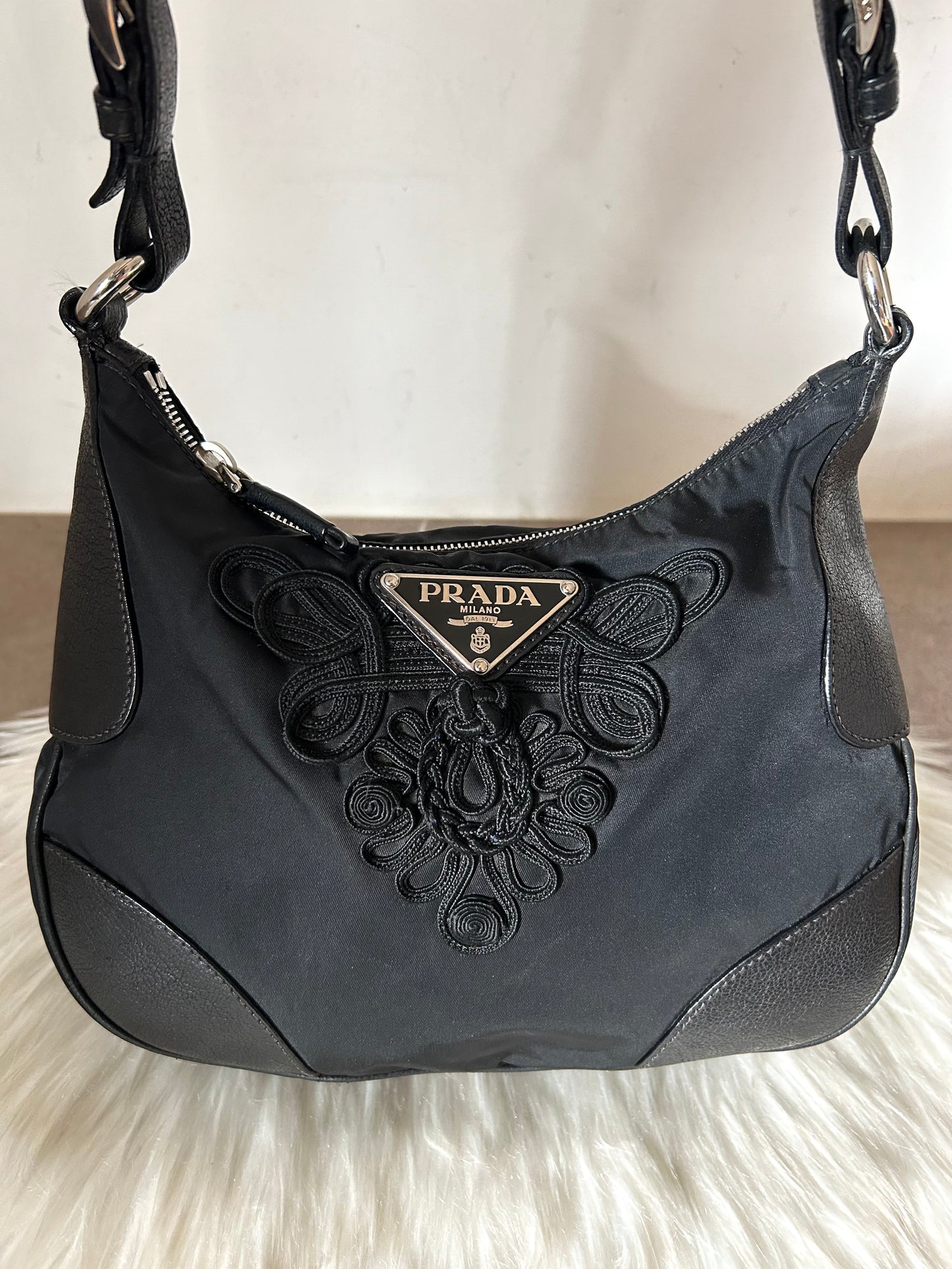Prada Cleo con ricami rarissima