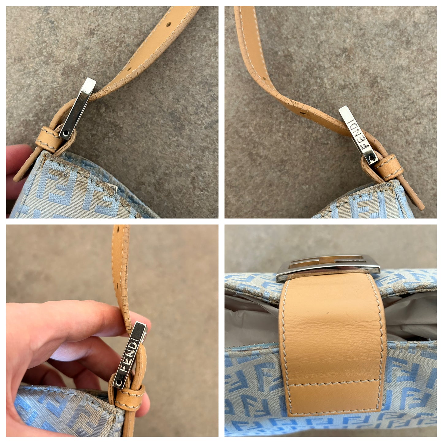 Fendi baguette zucchino