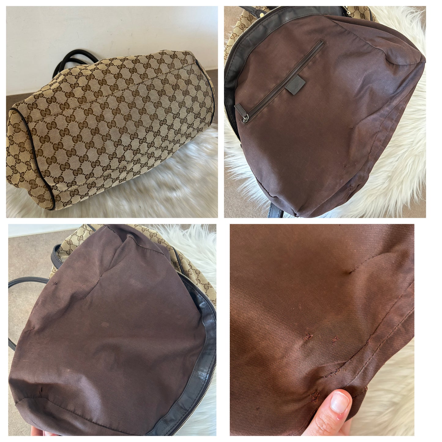 Gucci Sukey tote bag in monogram con tracolla