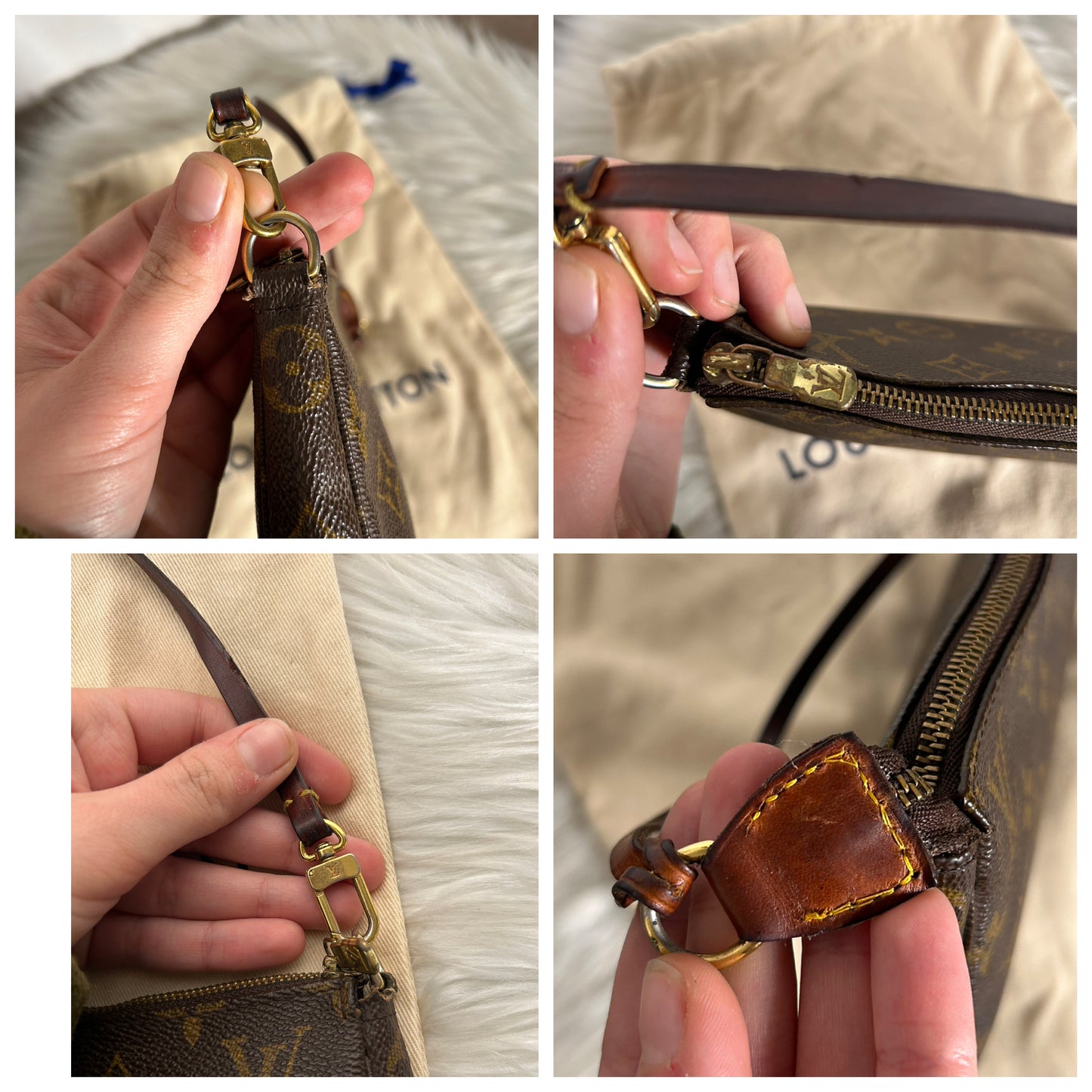 Louis Vuitton Pochette Accessoire in monogram