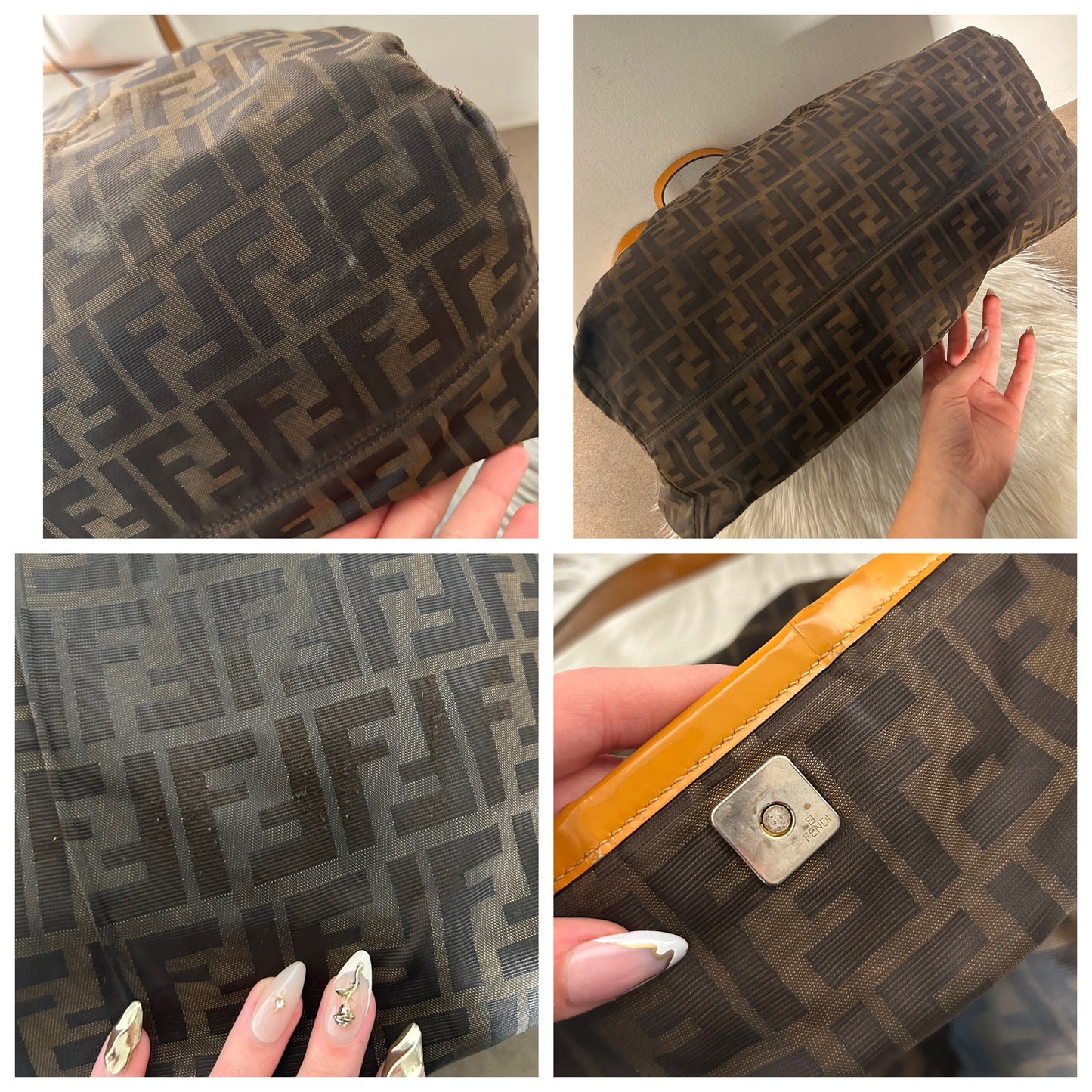 Fendi tote bag Chef zucca