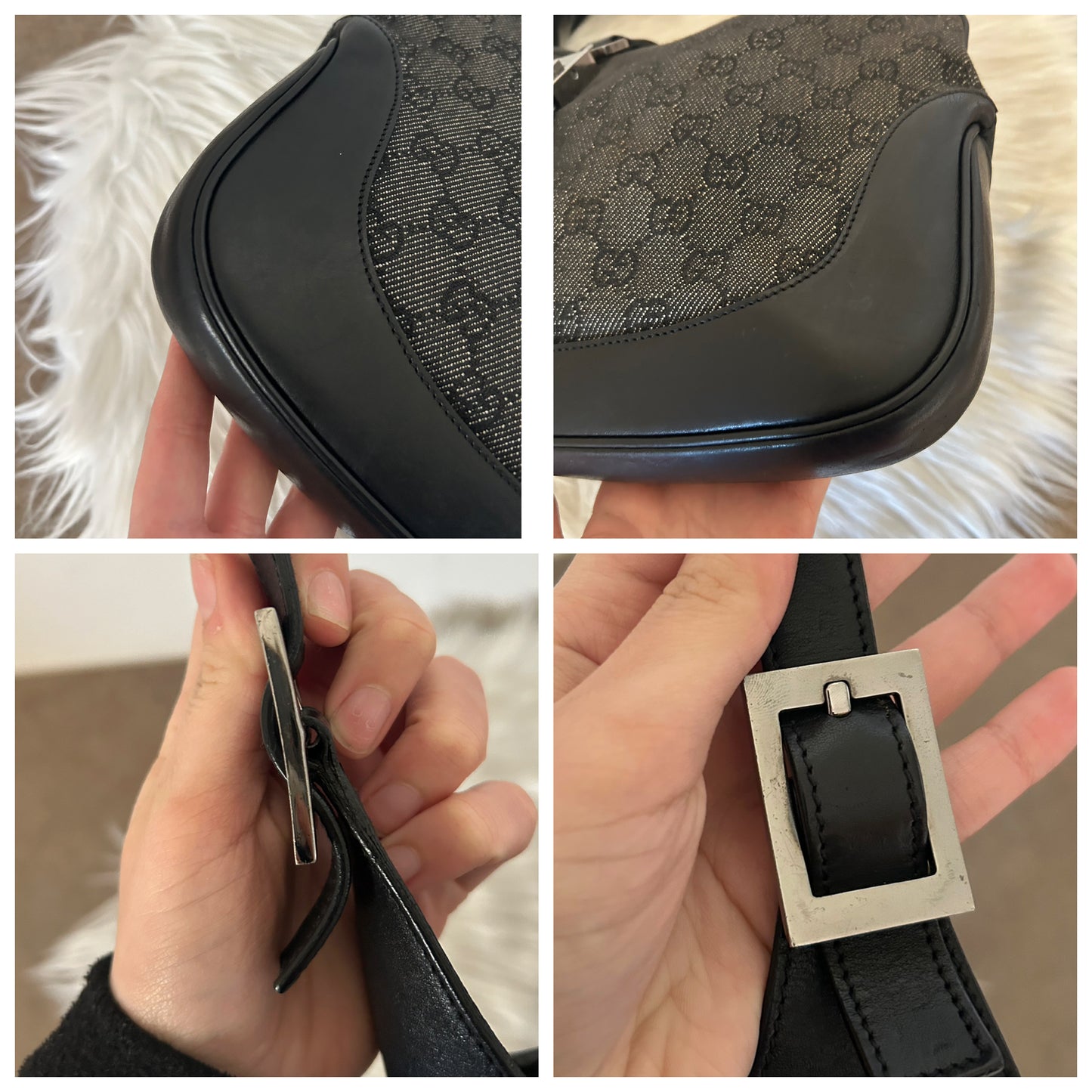 Gucci Jackie vintage medium in denim