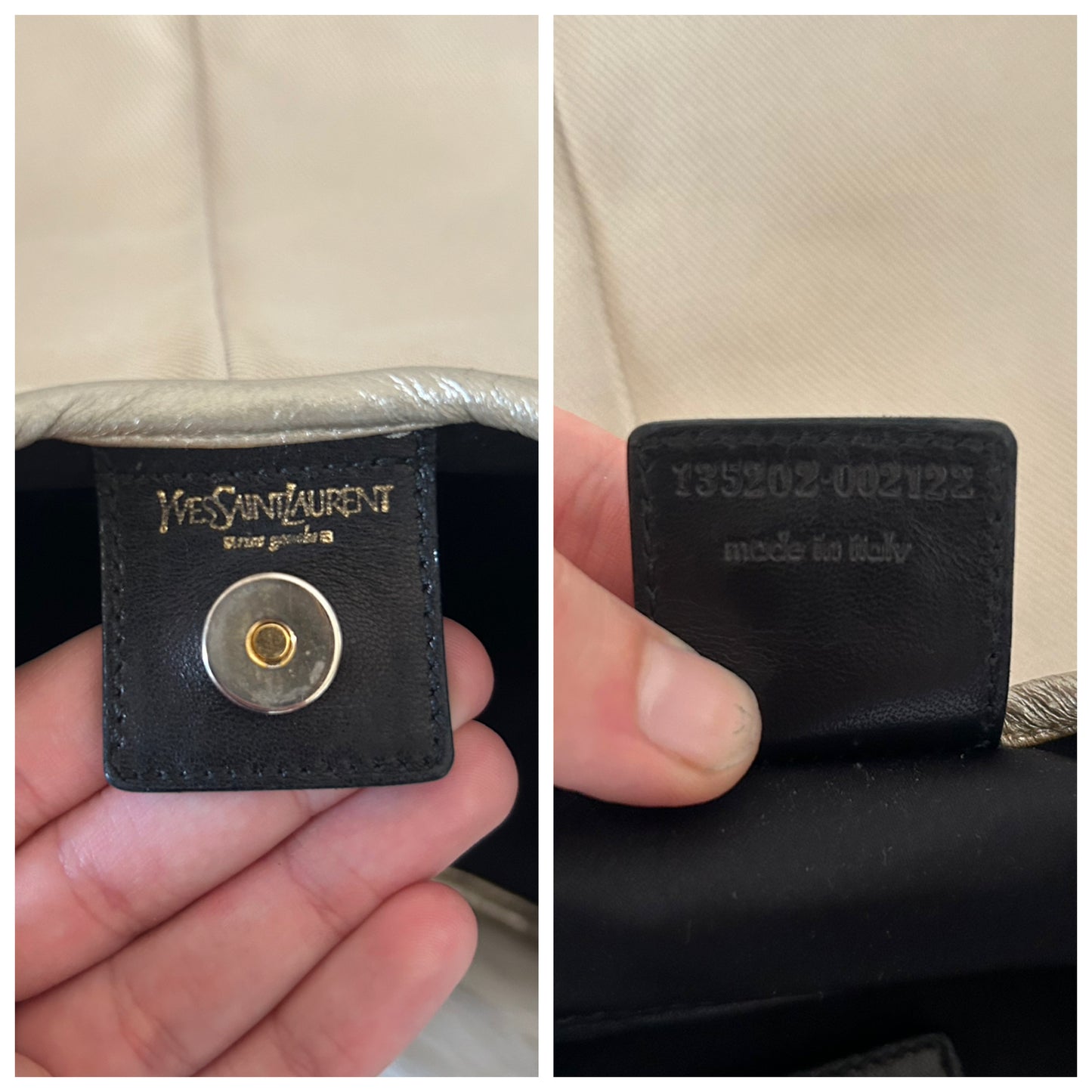 Yves Saint Laurent Mombasa con logo centrale