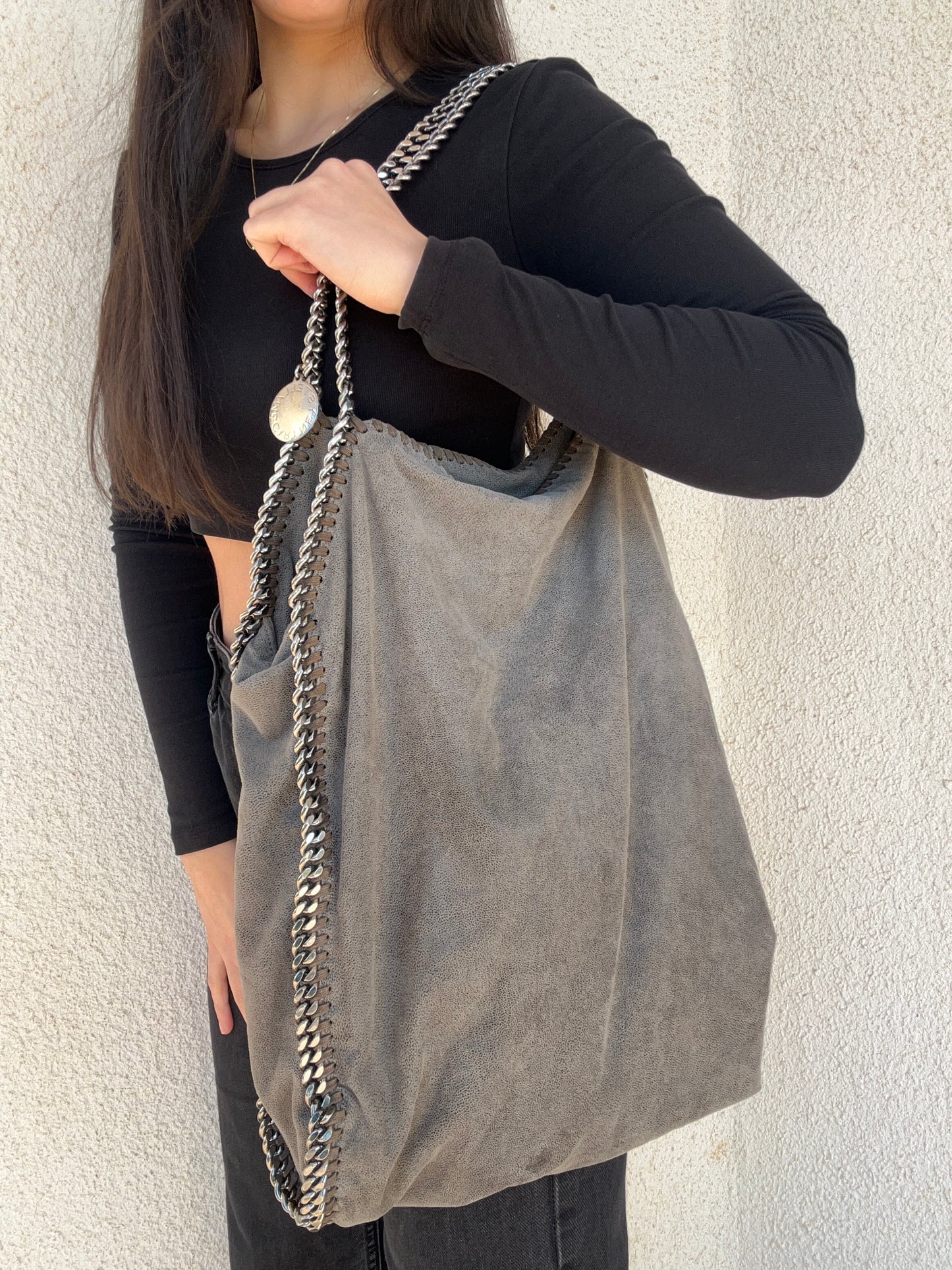 Stella McCartney Falabella Maxi double chain