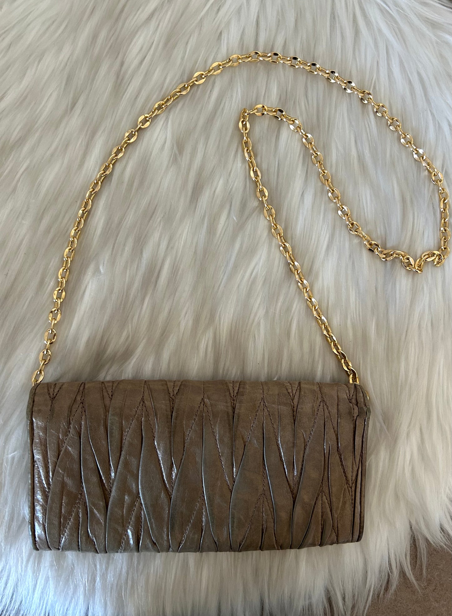 Miu Miu Woc in pelle