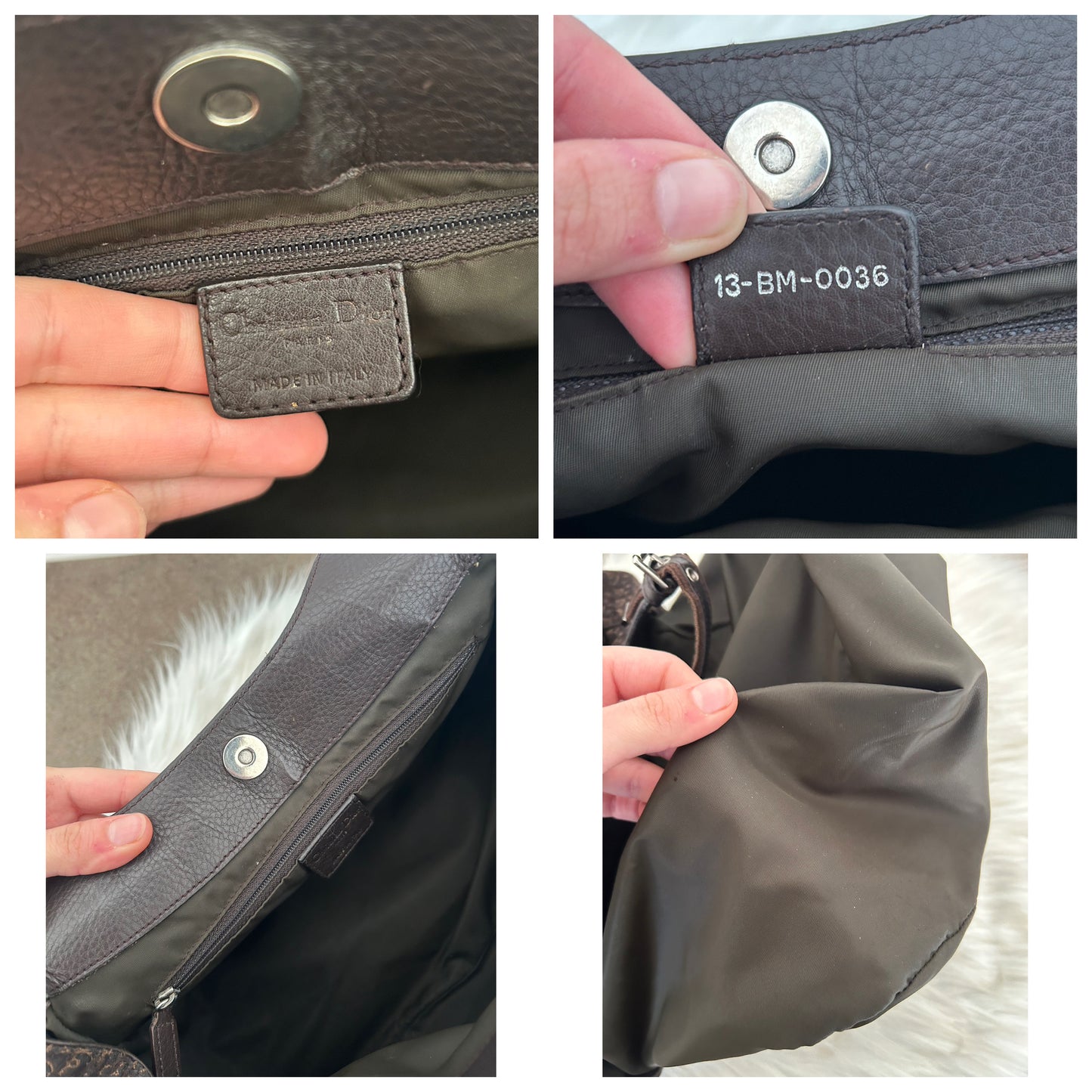 Dior Street Chic hobo tote