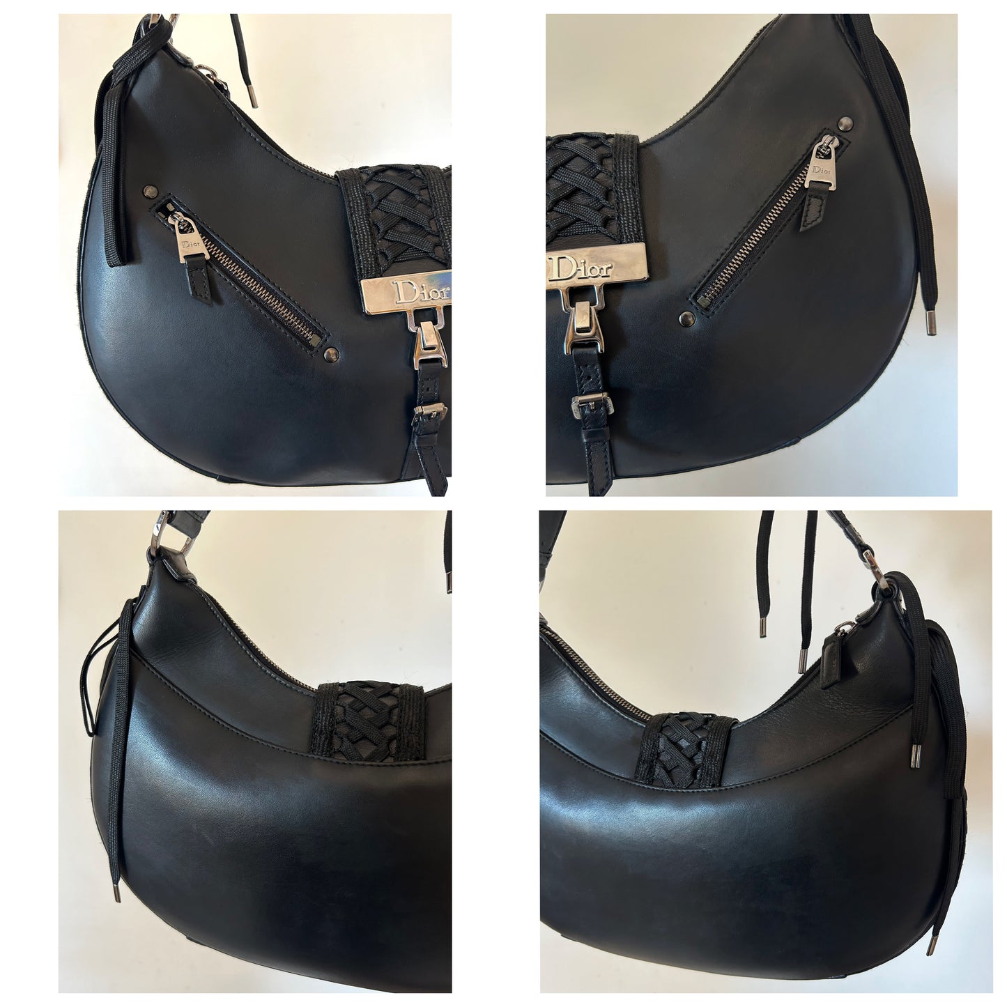 Dior Admit It by John Galliano in pelle nera