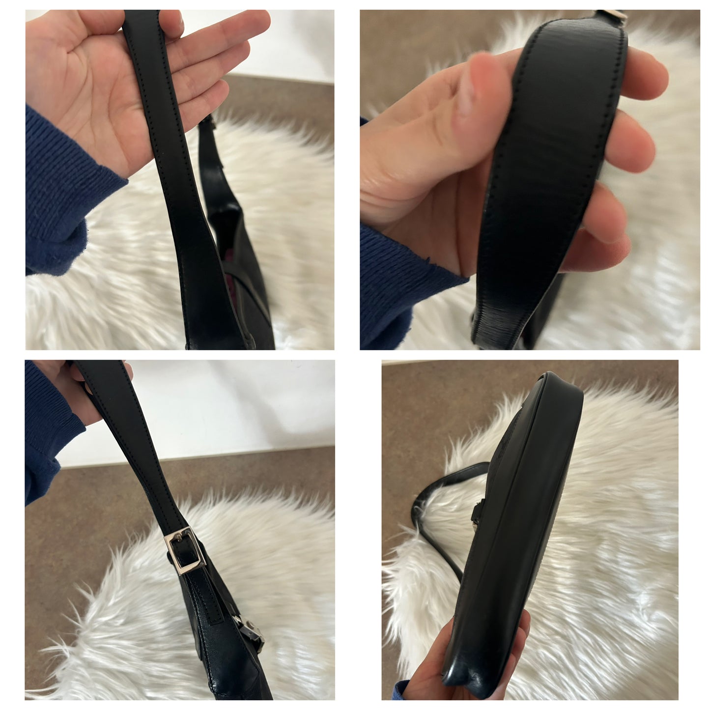 Gucci Jackie vintage mini in monogram nera