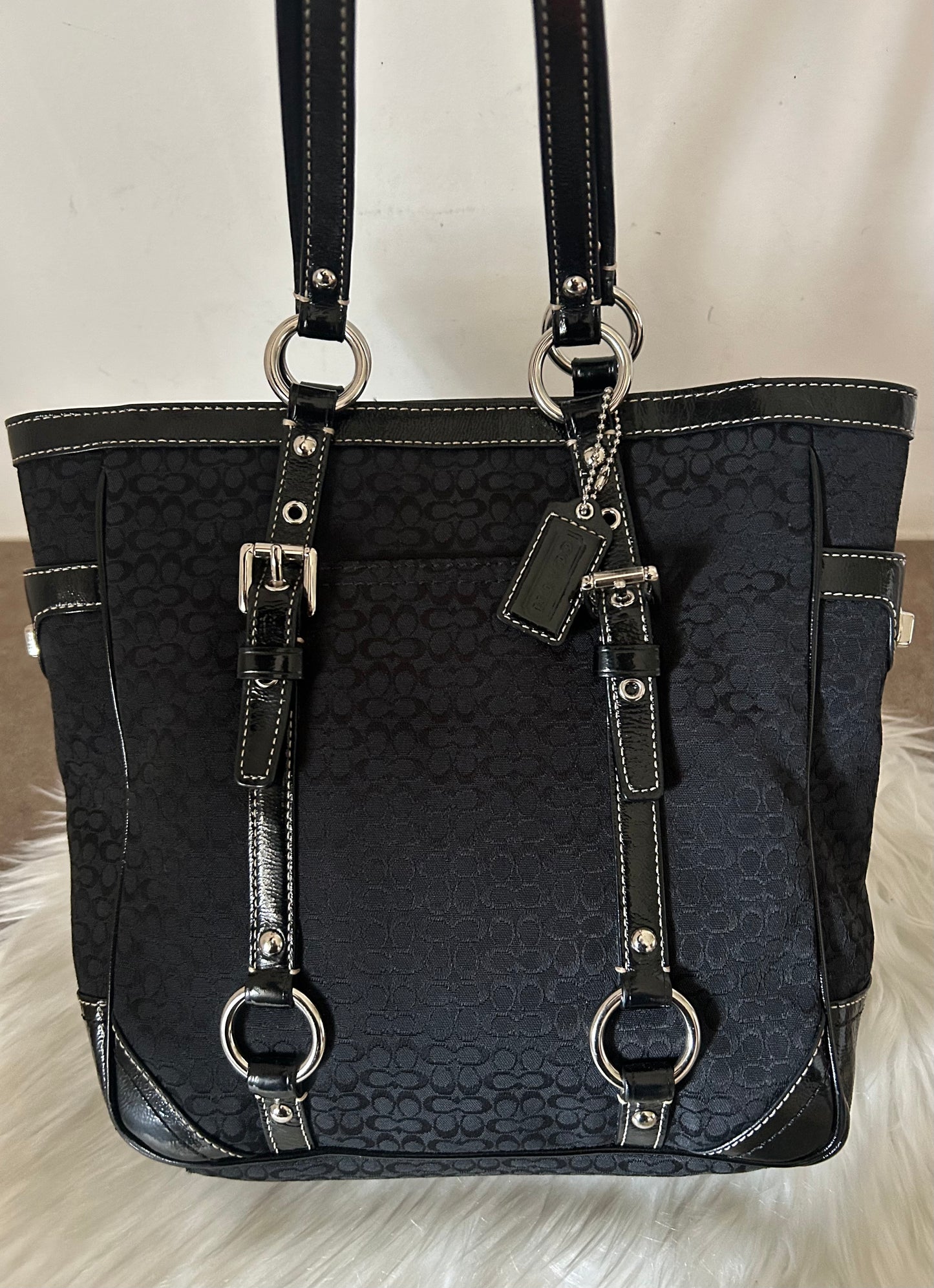 Coach tote bag in monogram