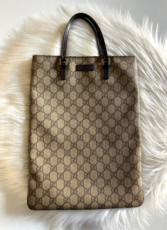 Gucci mini tote in monogram a bustina vintage