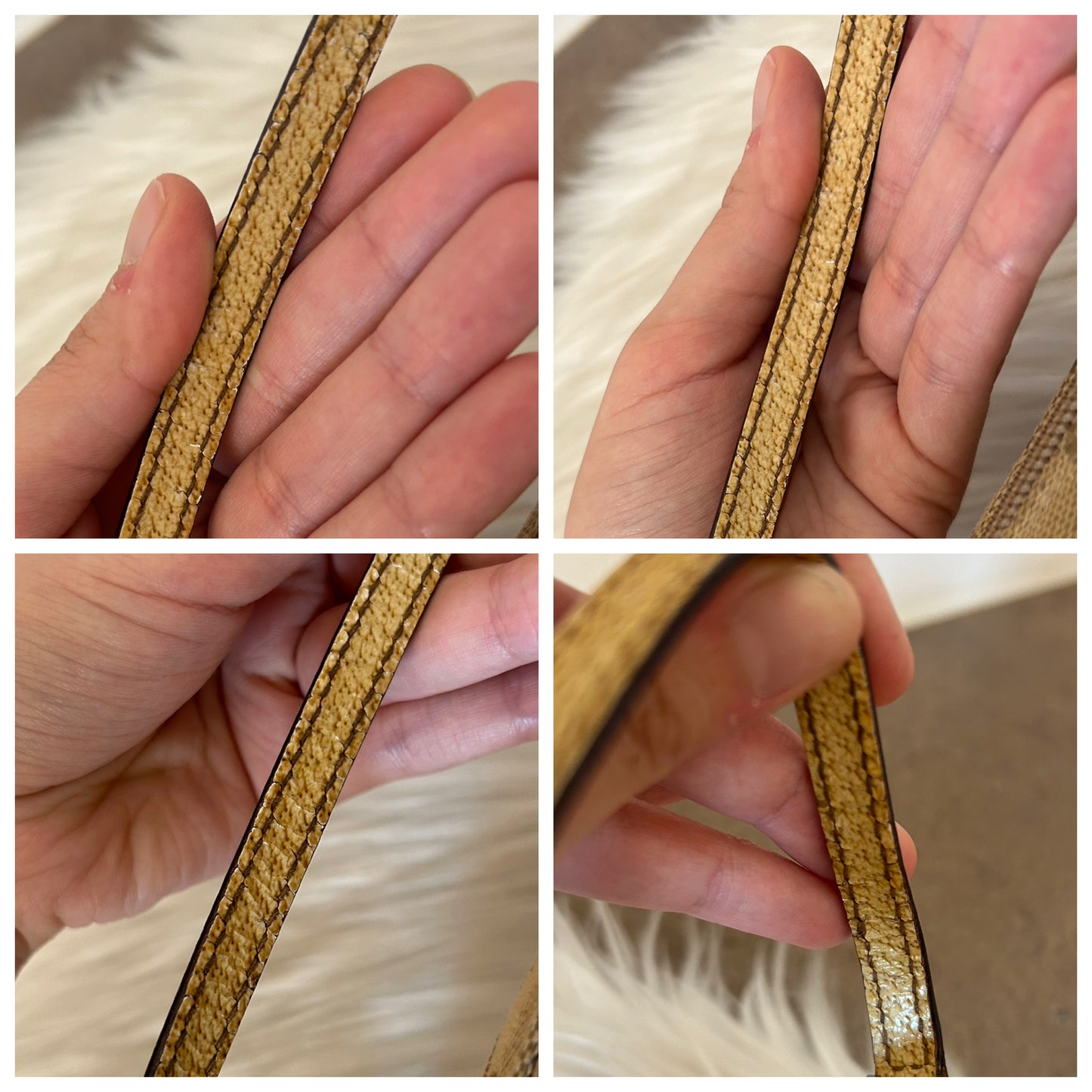 Gucci Boat in monogram vintage