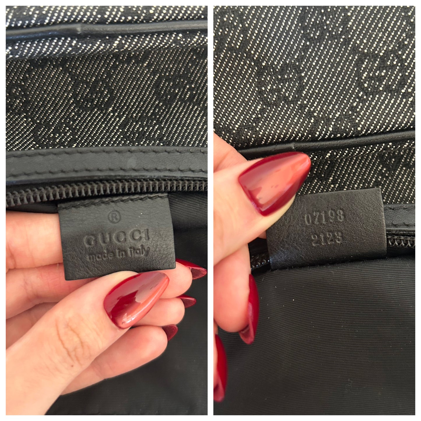 Gucci Boat in denim