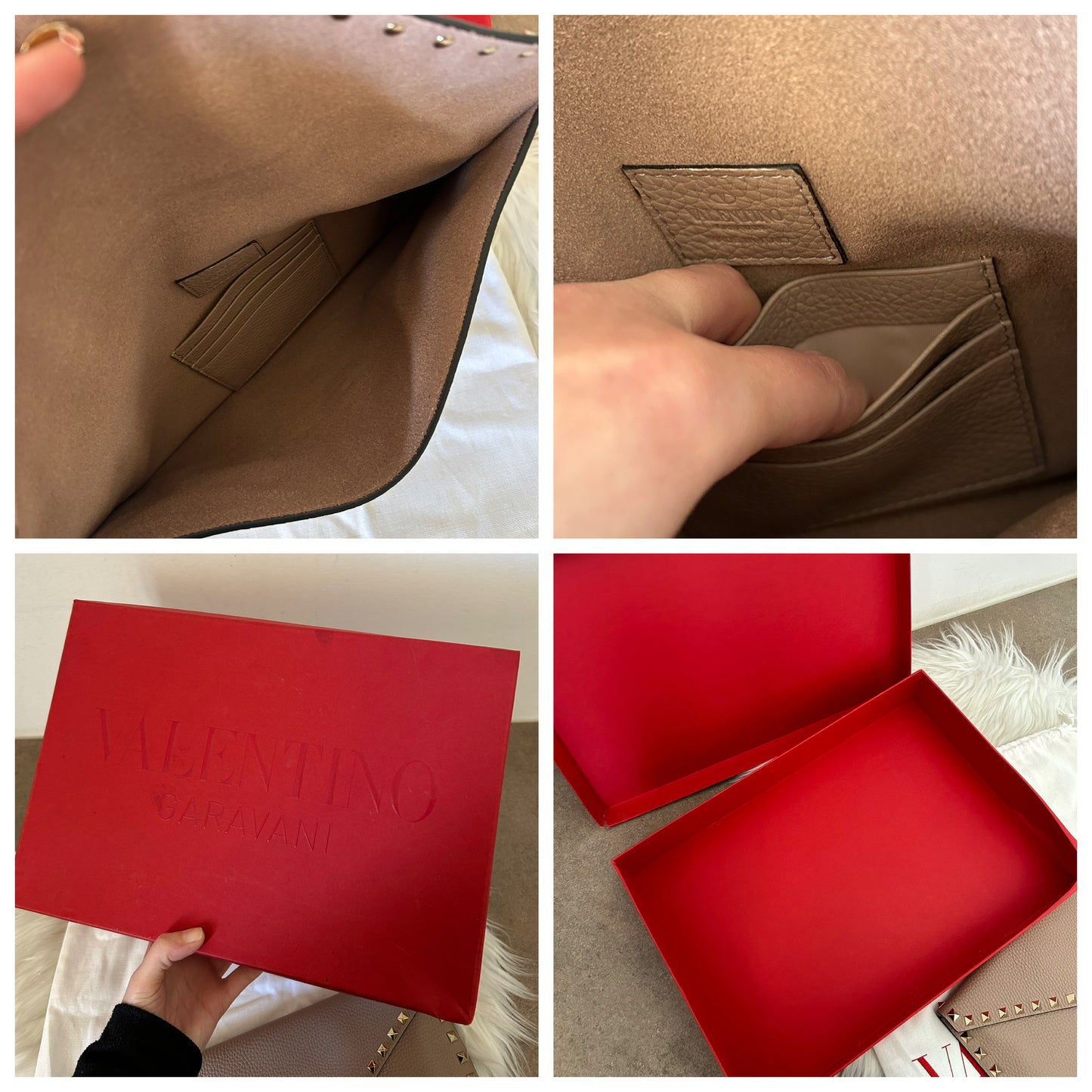 Pochette Valentino Garavani Rockstud