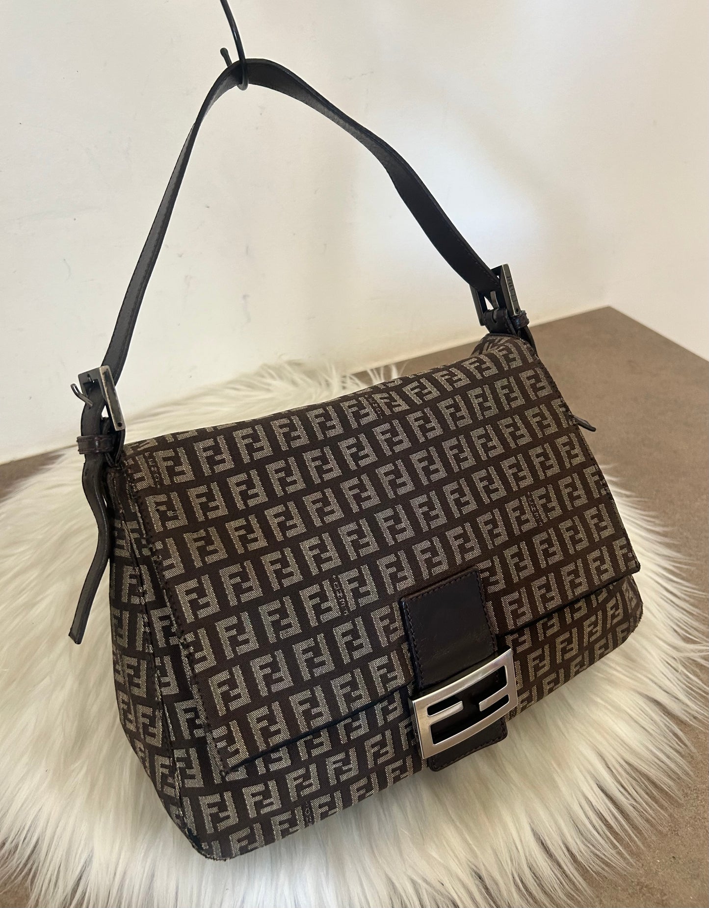 Fendi Mamma baguette zucchino