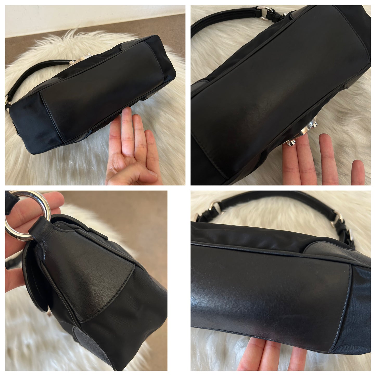 Prada baguette nera