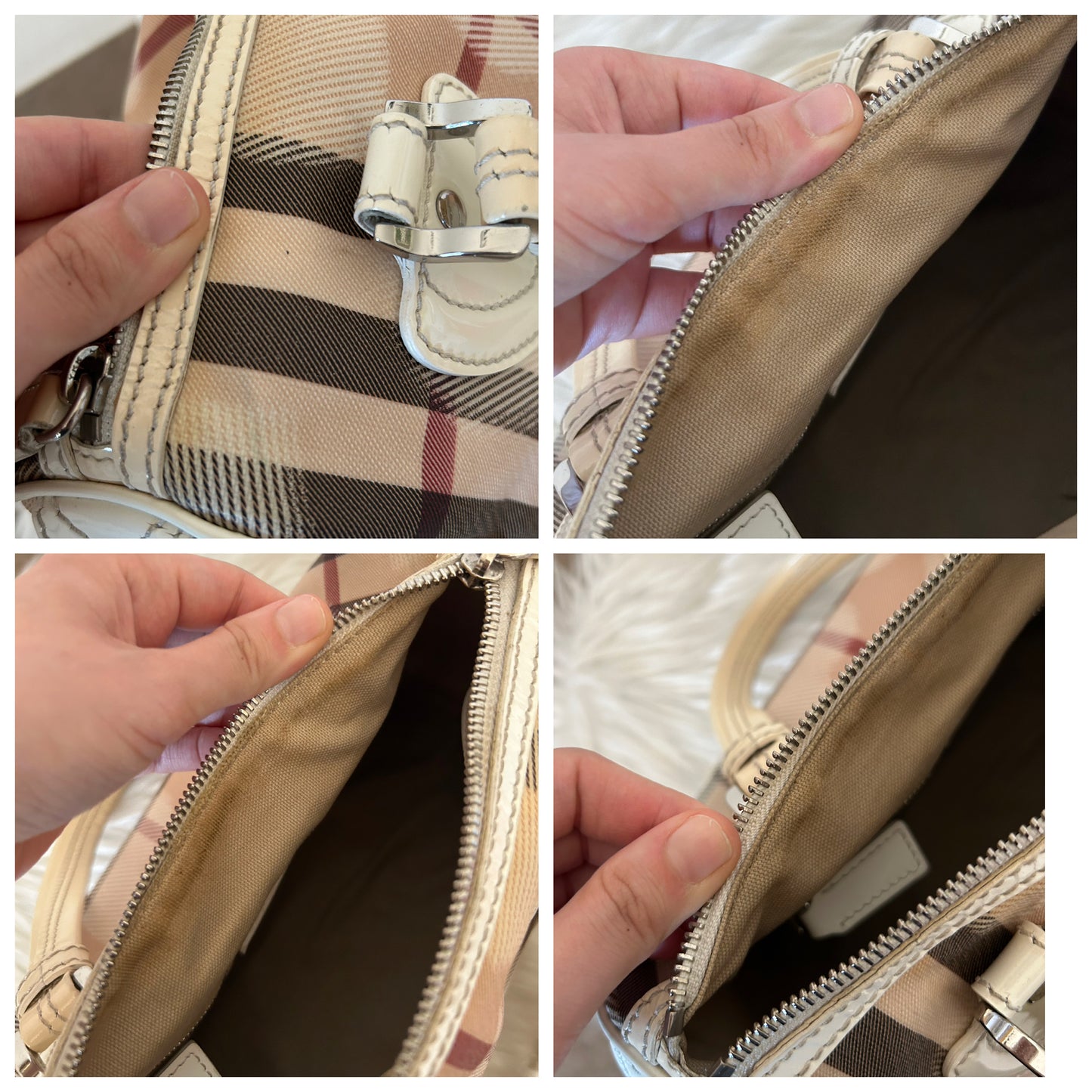 Burberry tote Heart