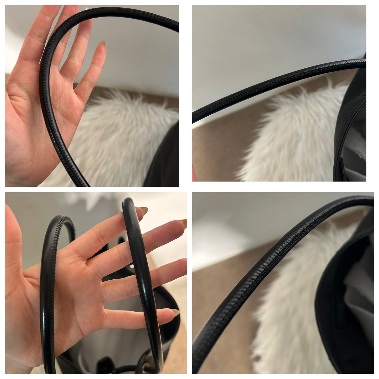 Gucci tote bag nera in monogram