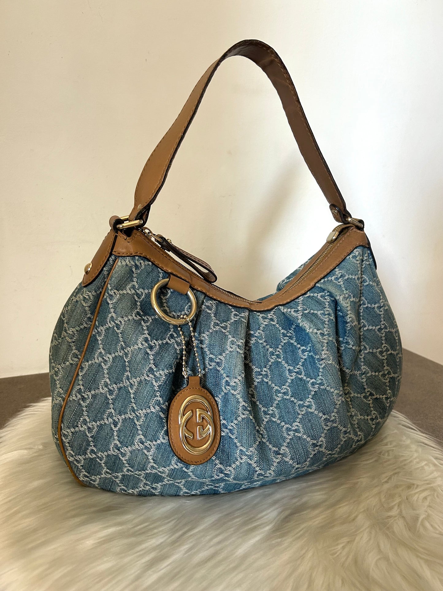 Gucci Sukey denim in monogram