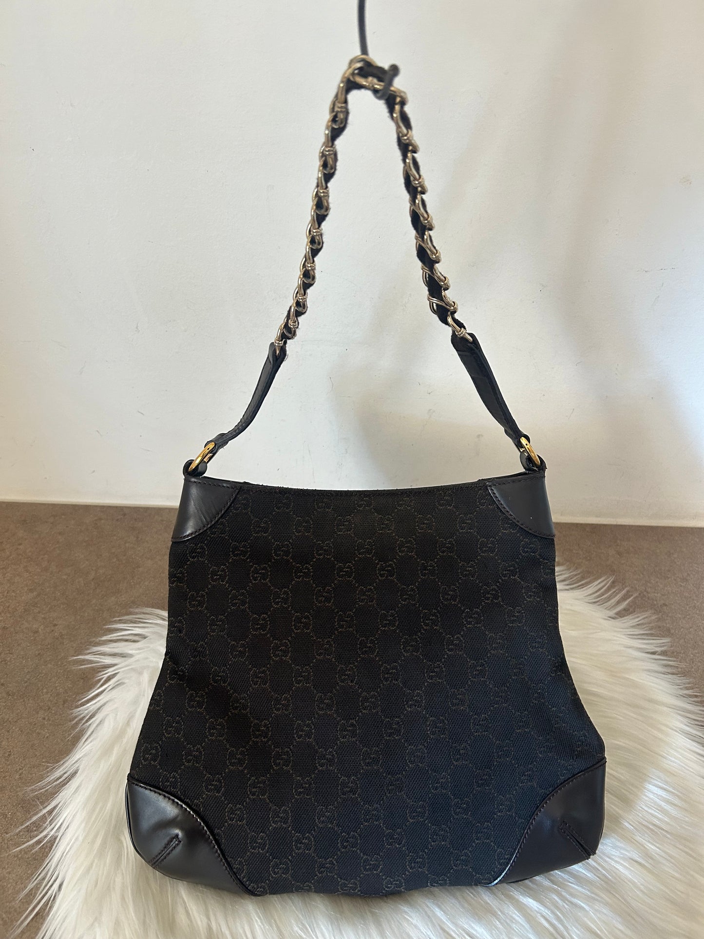 Gucci tote monogram in denim