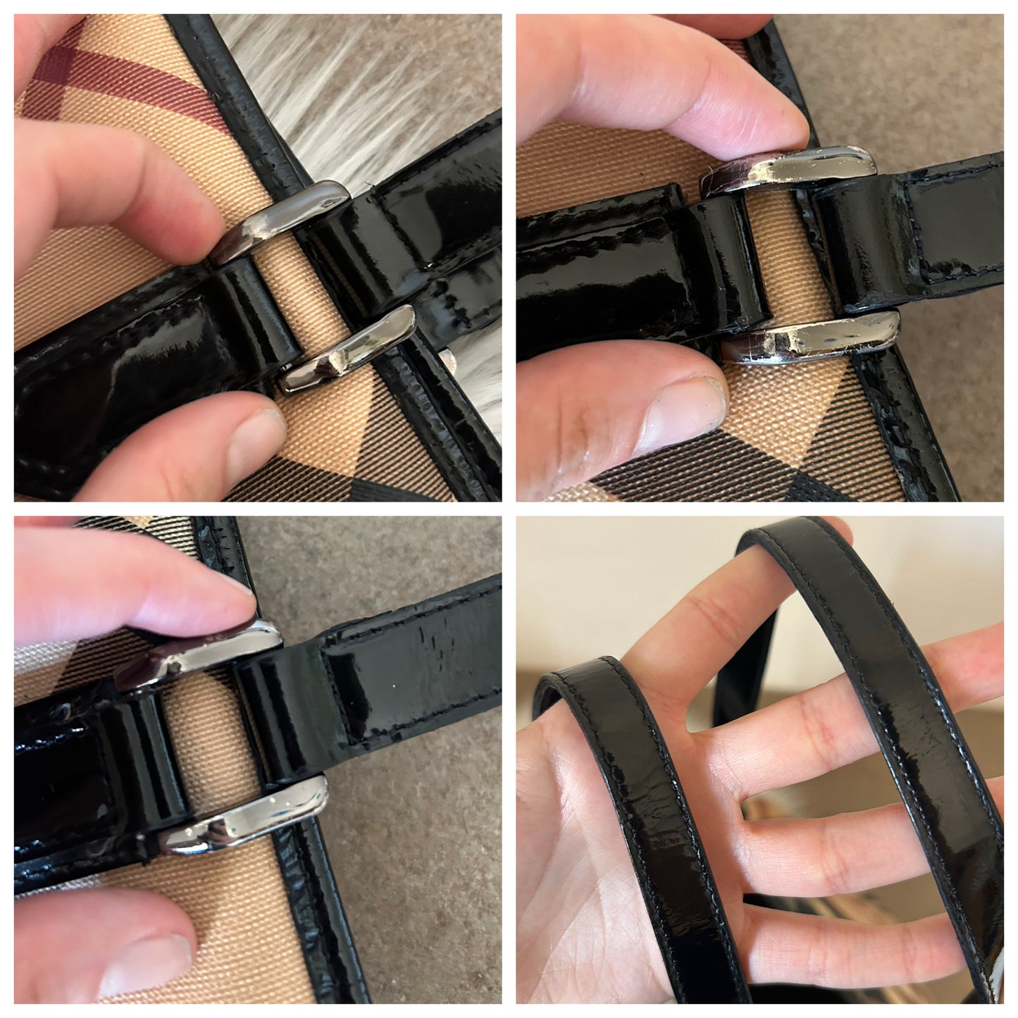 Burberry tote Check