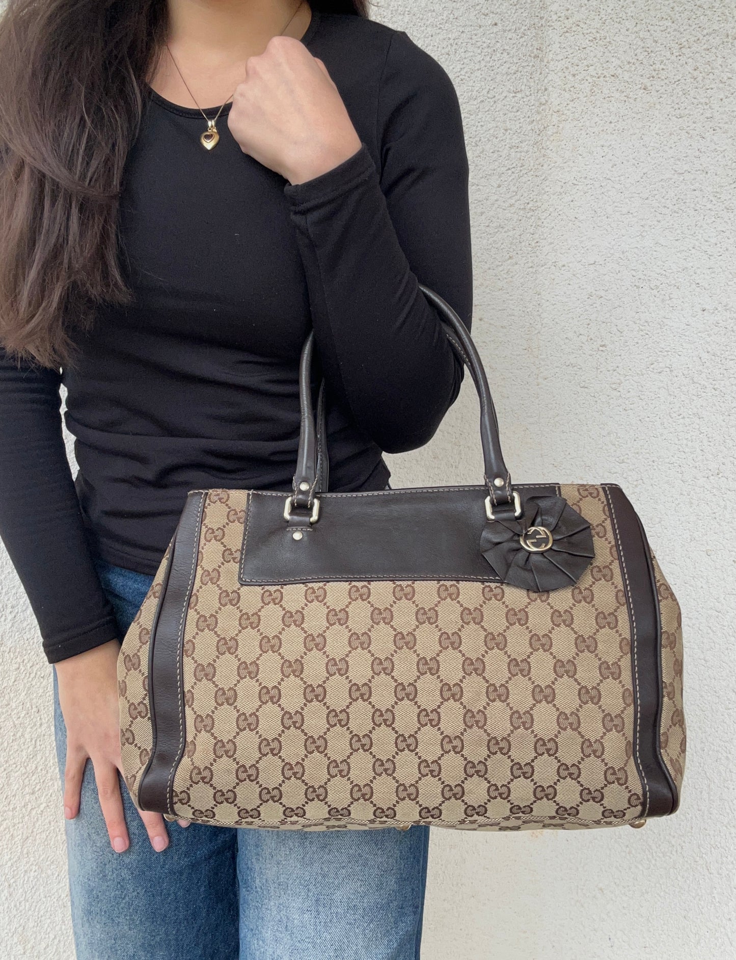 Gucci tote in monogram