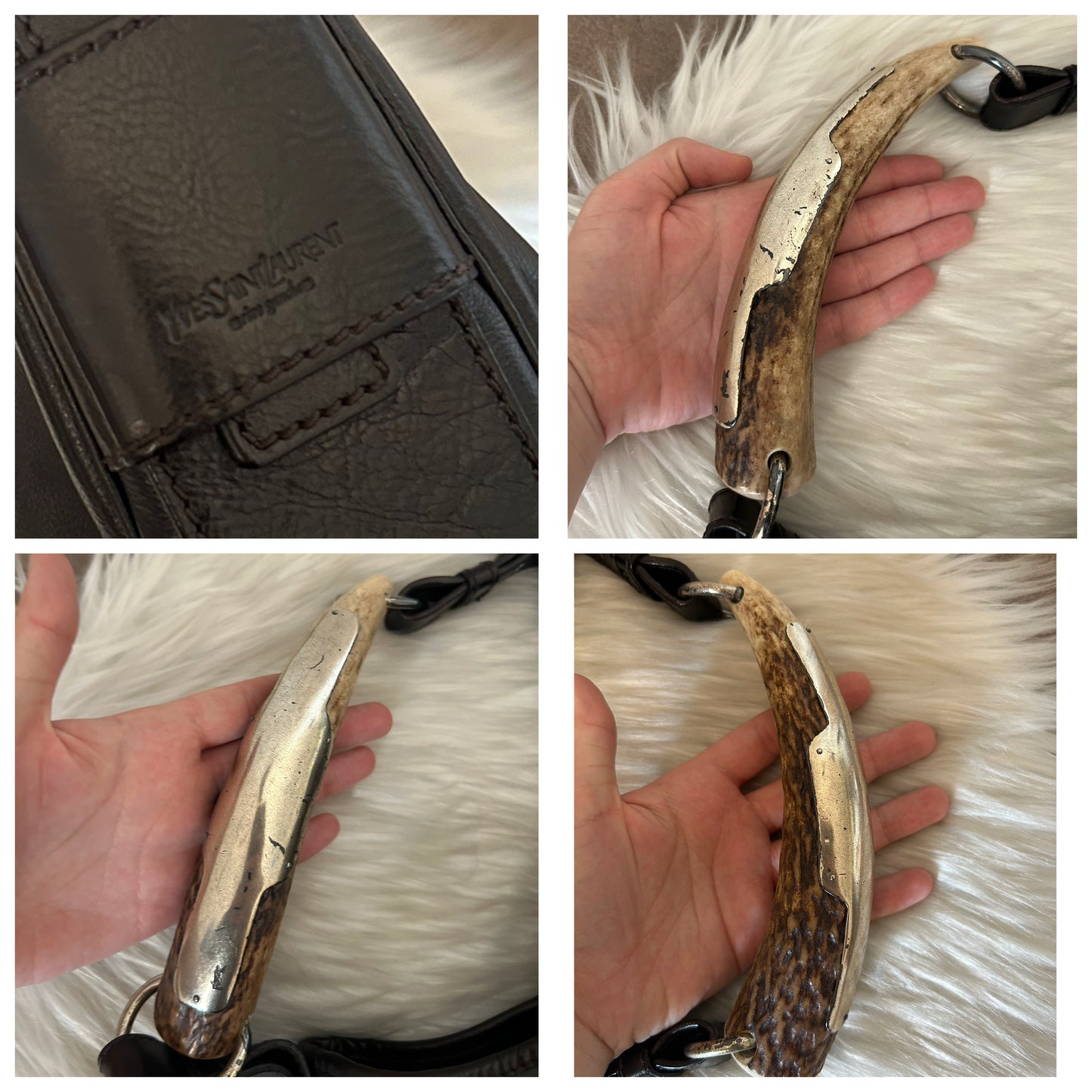 Yves Saint Laurent Mombasa in pelle