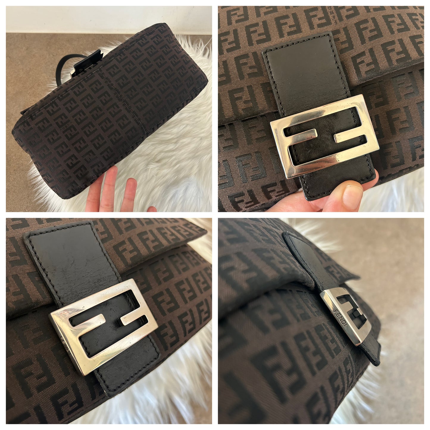 Fendi Mamma Baguette zucchino