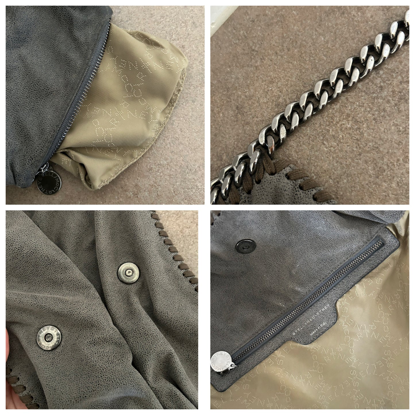 Stella McCartney Falabella Maxi double chain