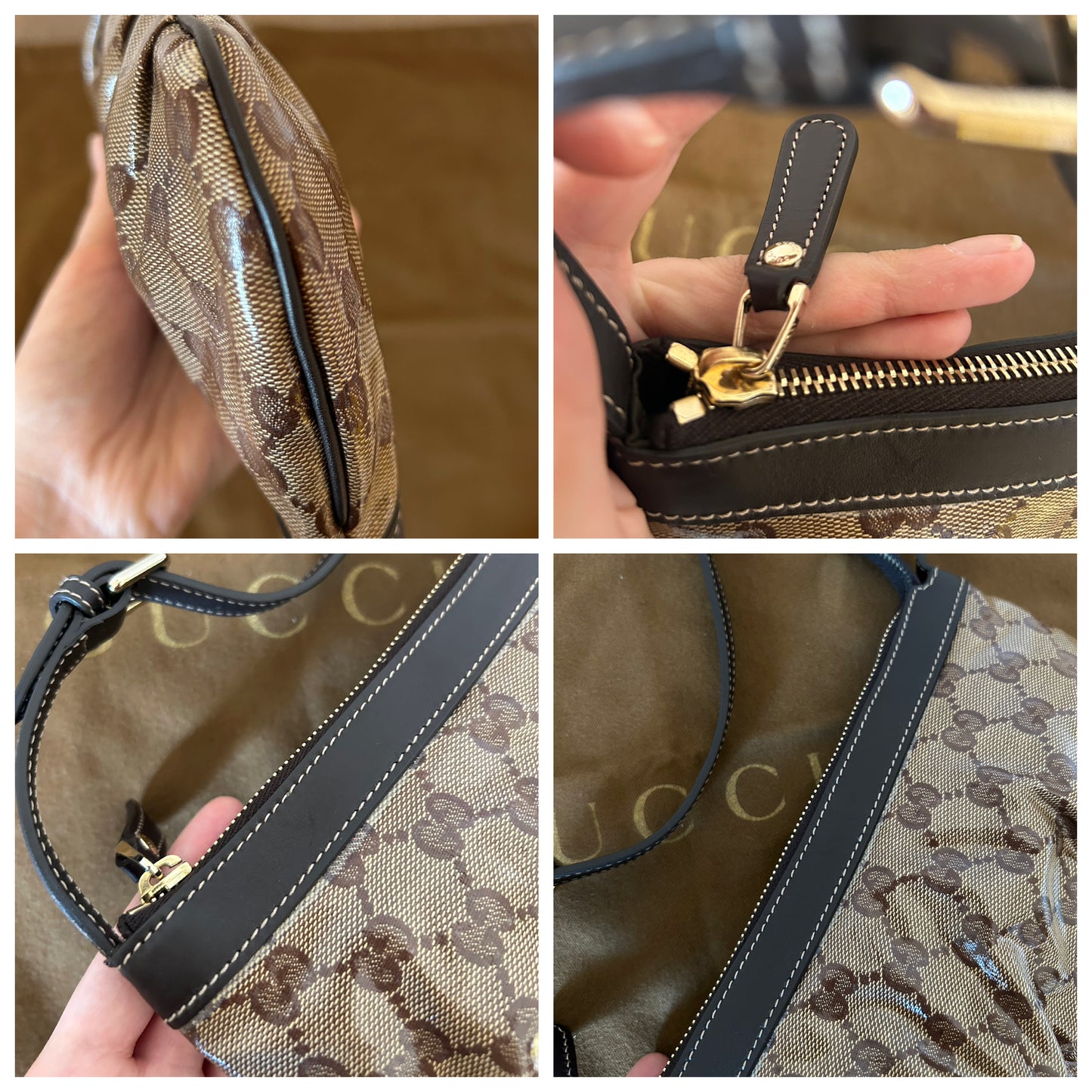 Gucci Pochette Crystal in monogram