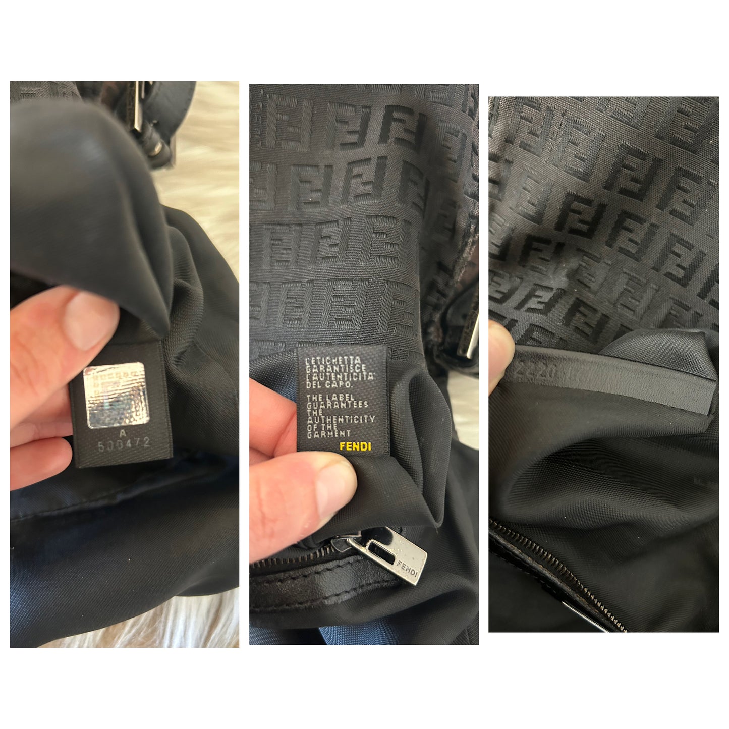 Fendi Mamma Baguette zucchino