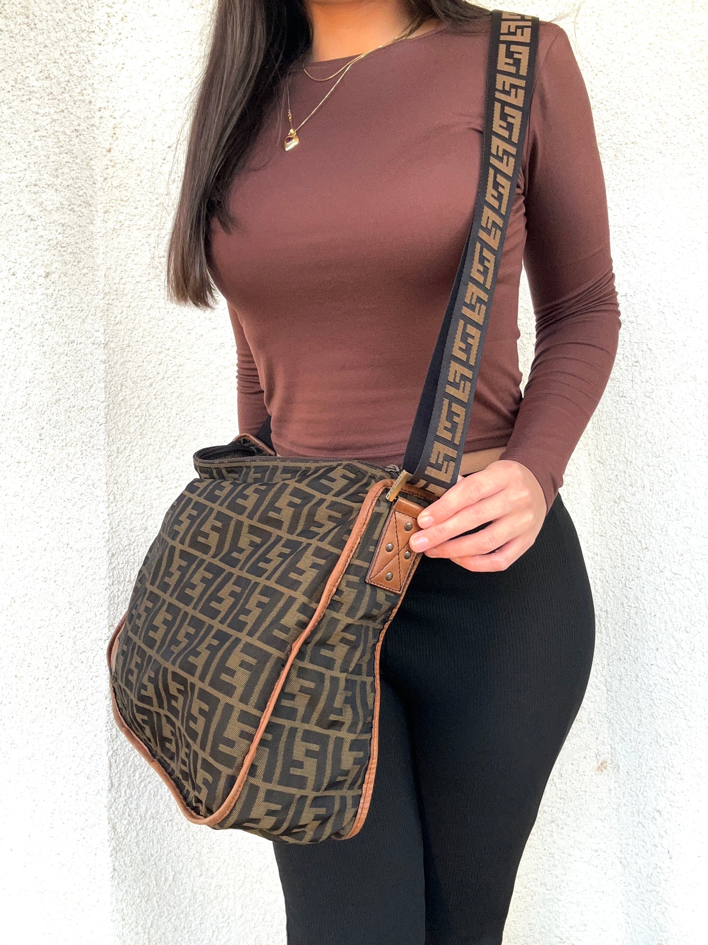 Fendi zucca a tracolla