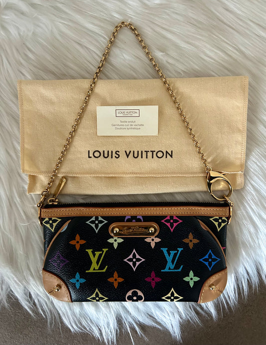 Louis Vuitton x Takashi Murakami pochette vintage