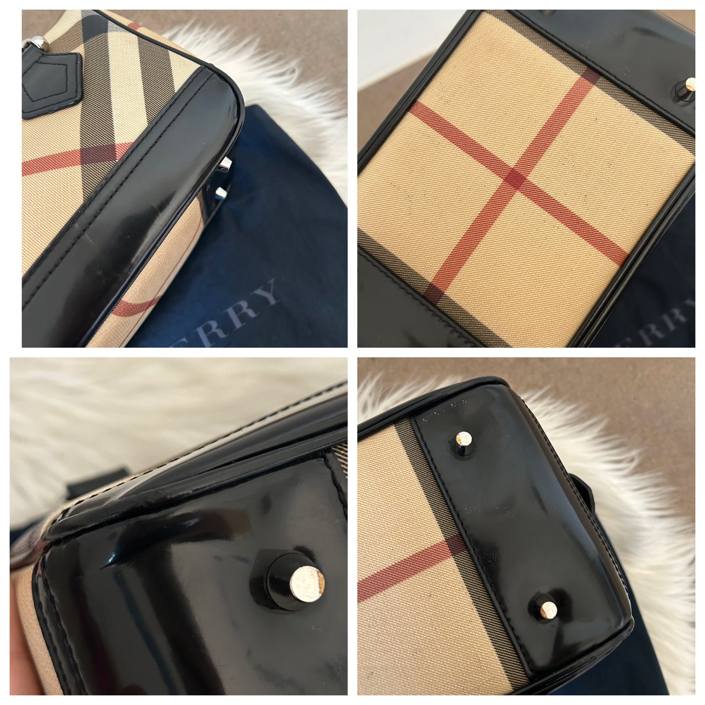 Burberry Bauletto in Check
