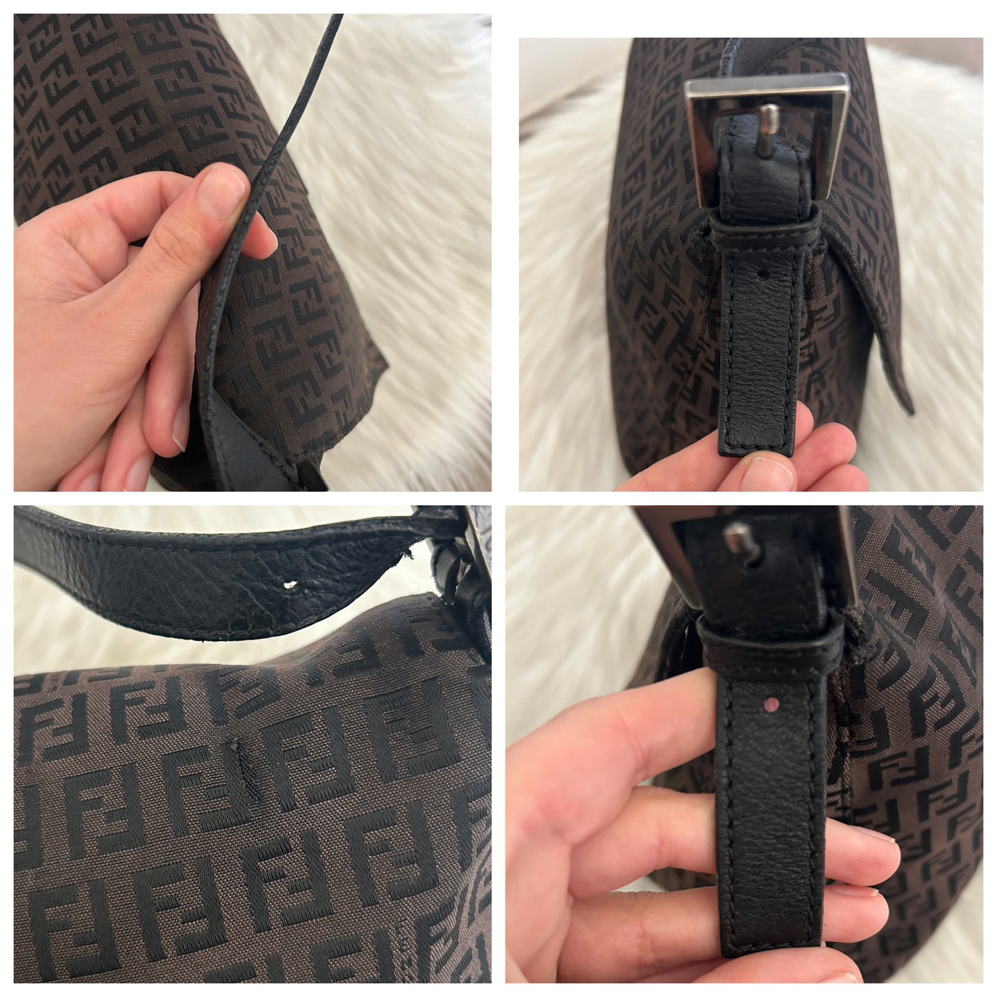 Fendi Mamma Baguette zucchino