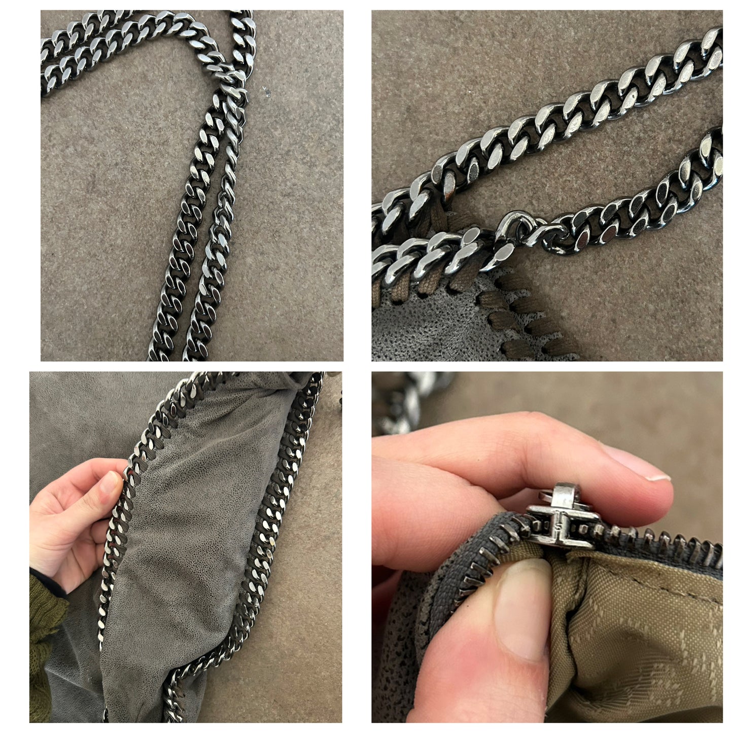 Stella McCartney Falabella Maxi double chain