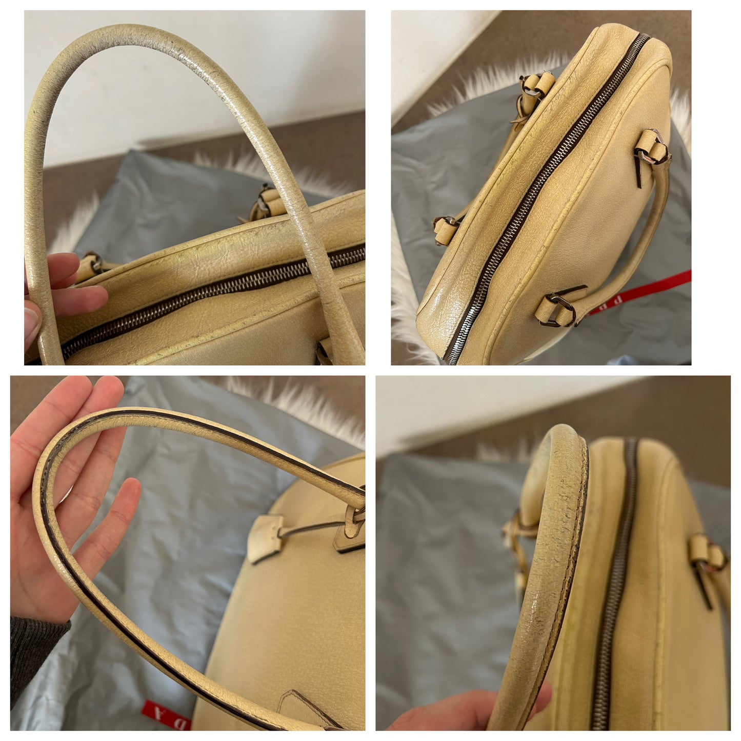 Prada Work crema vintage