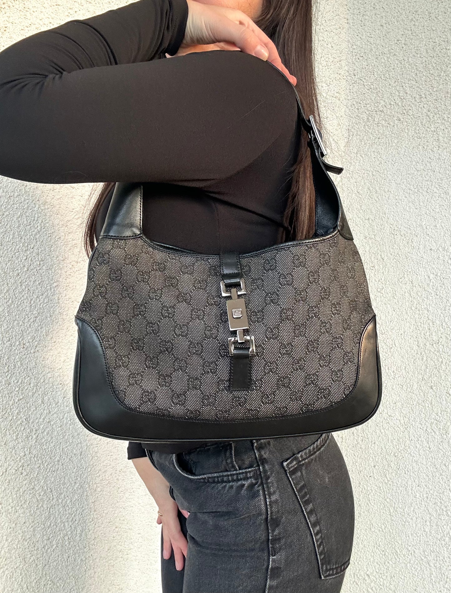 Gucci Jackie vintage medium in denim