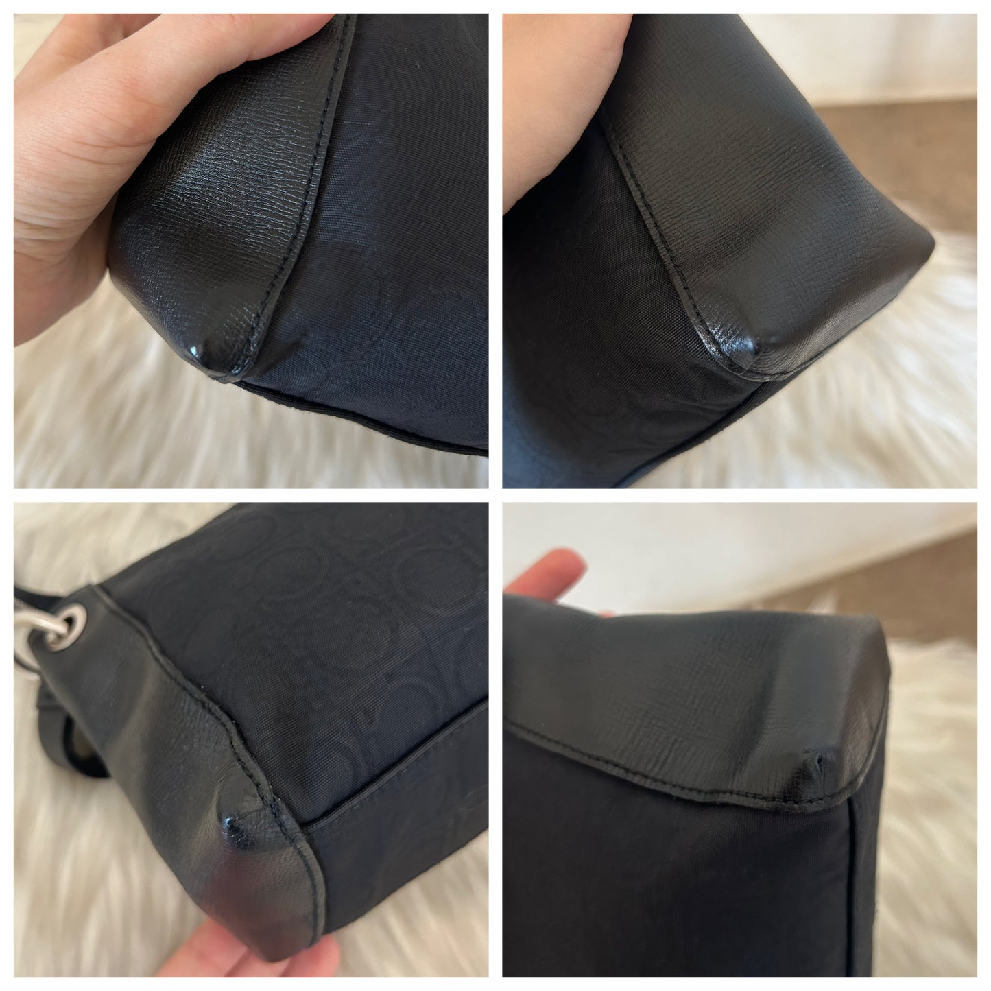 Baguette Salvatore Ferragamo in monogram