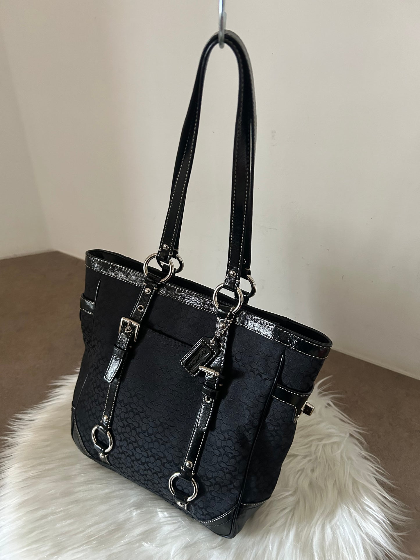 Coach tote bag in monogram