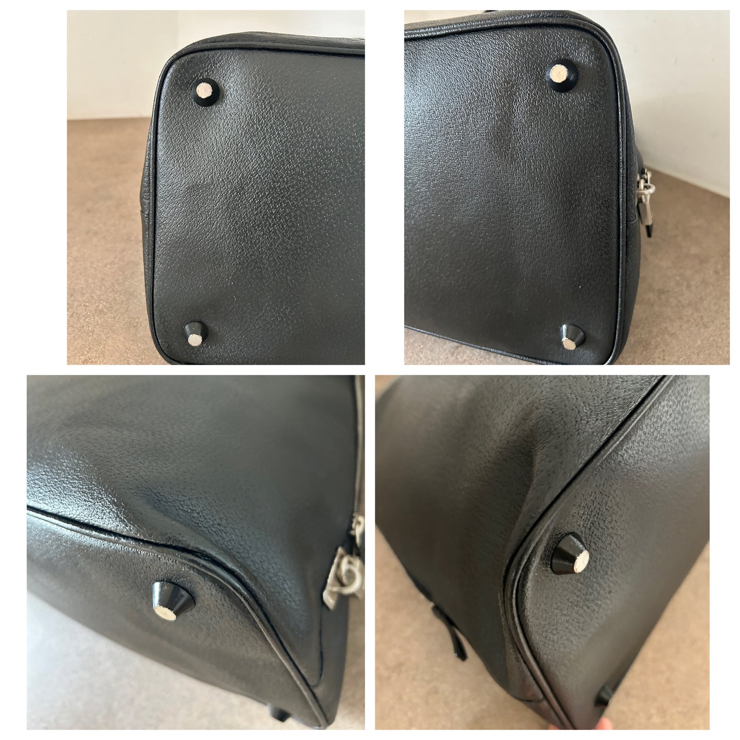 Prada Pyramid in pelle nera