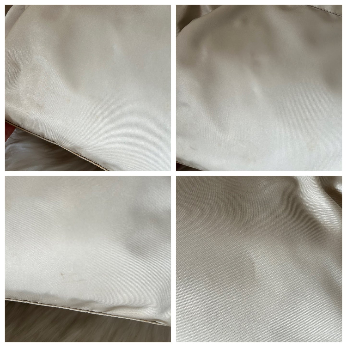 Prada tote beige con tracolla