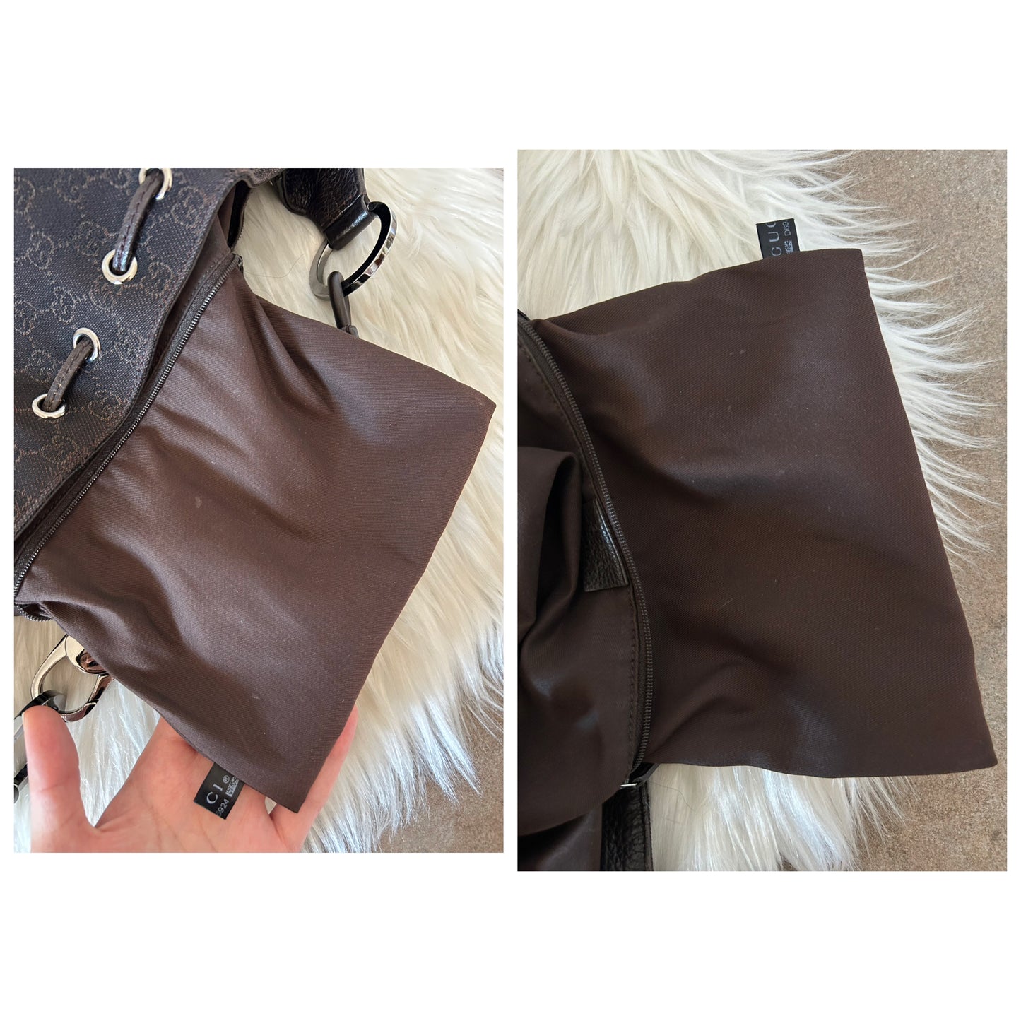 Gucci Secchiello tote in monogram