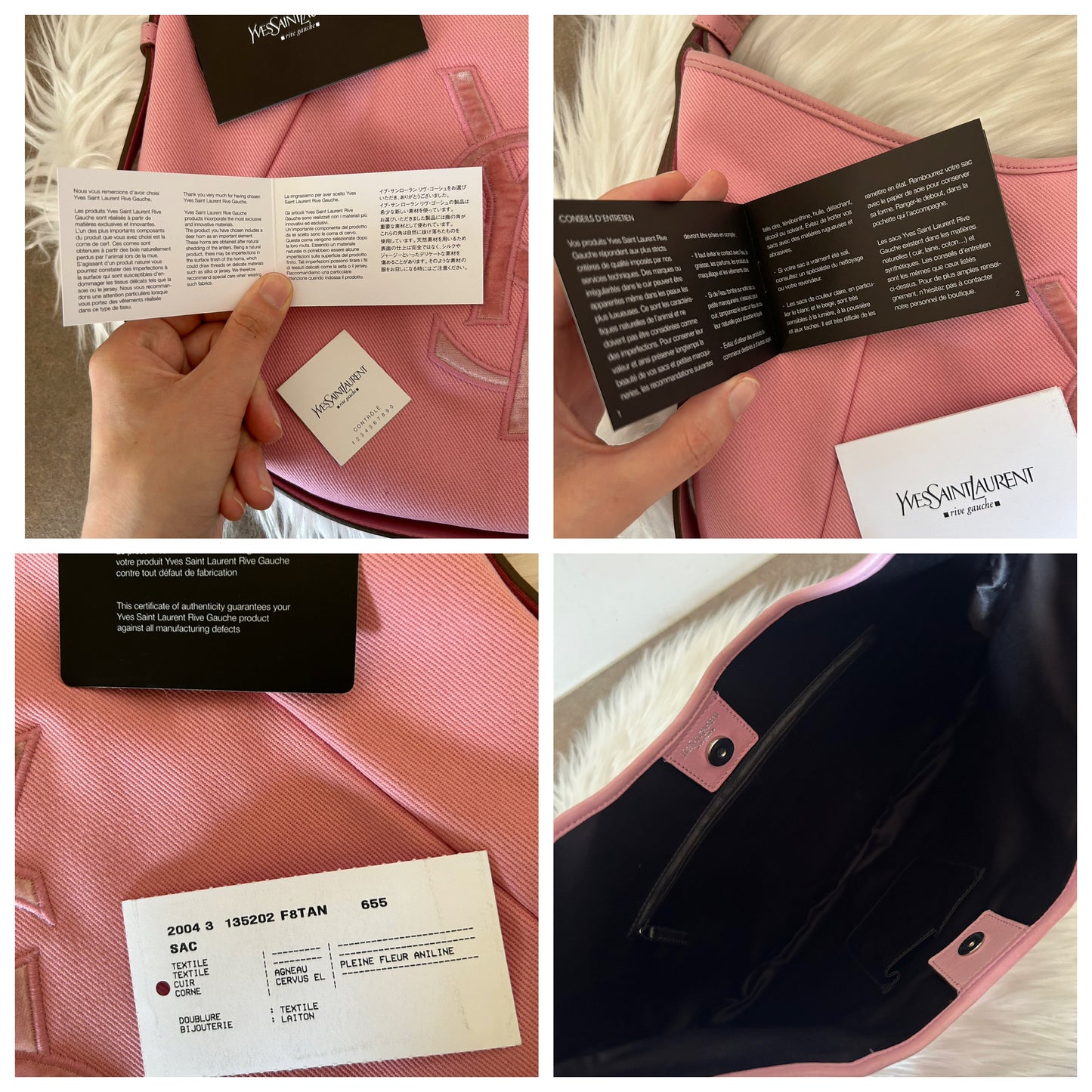Yves Saint Laurent Mombasa rosa vintage