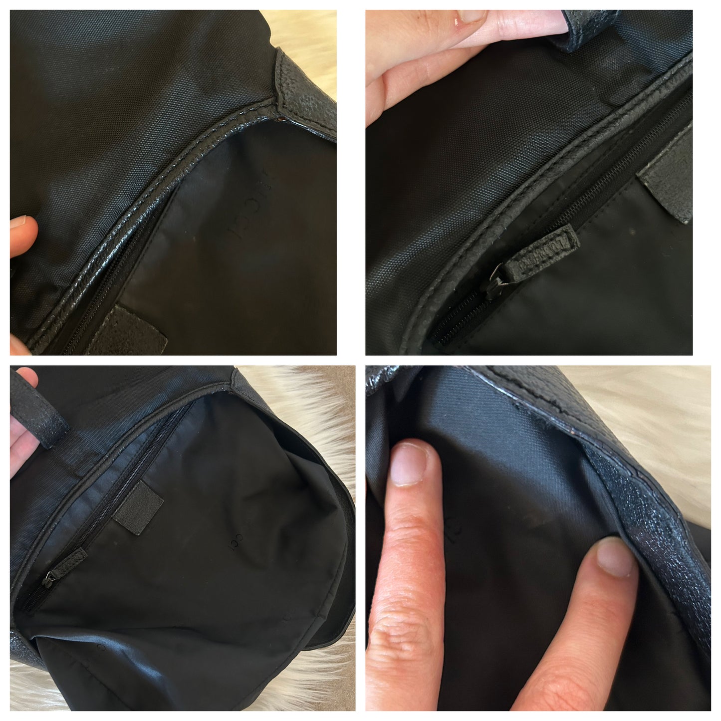 Gucci Jackie vintage nera
