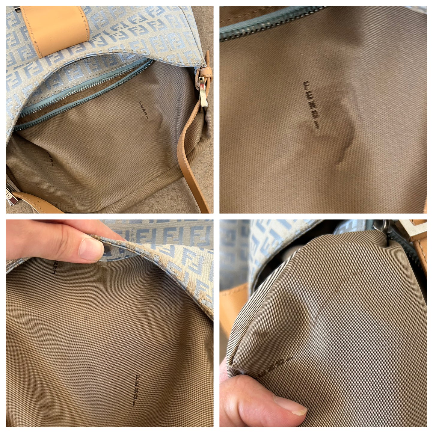 Fendi baguette zucchino