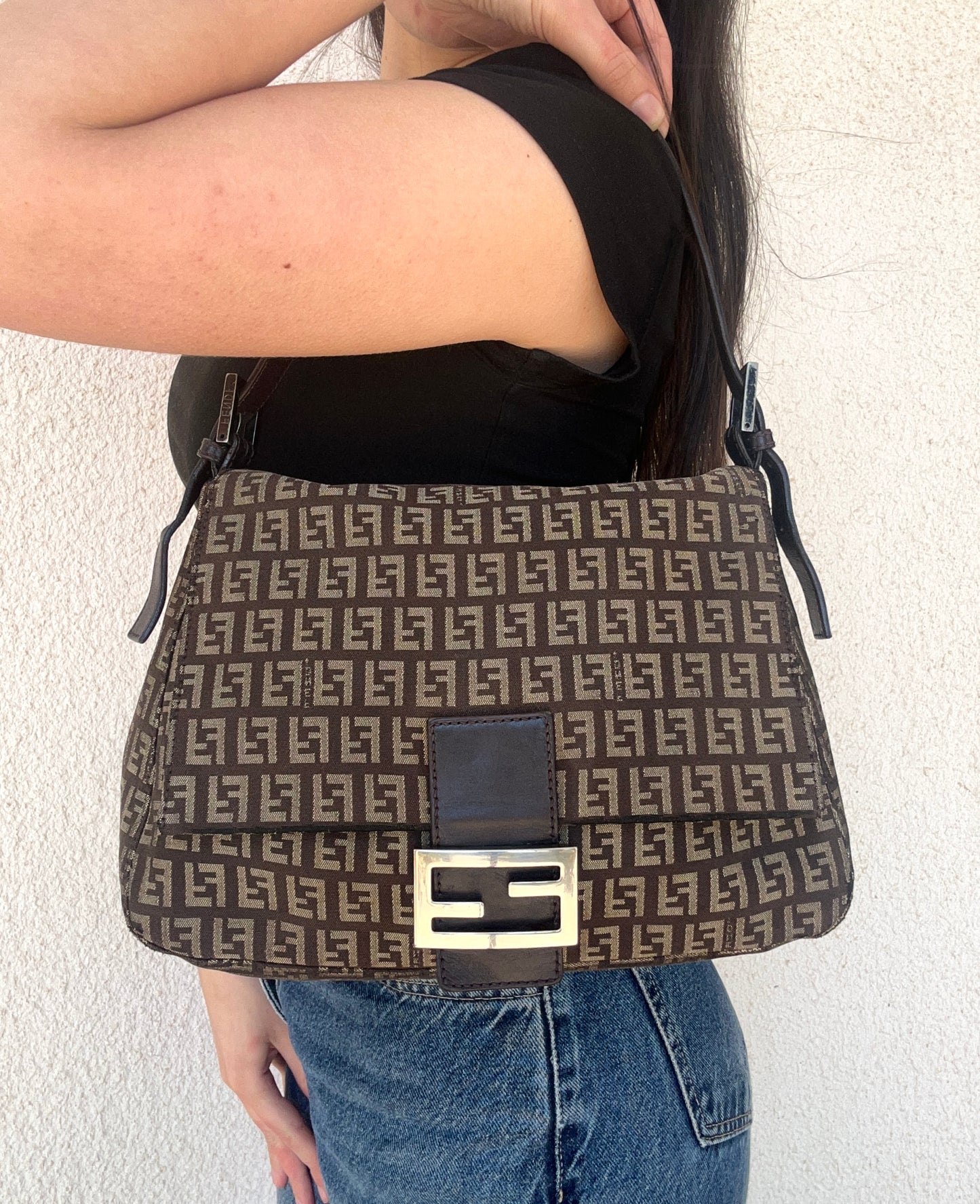 Fendi Mamma baguette zucchino