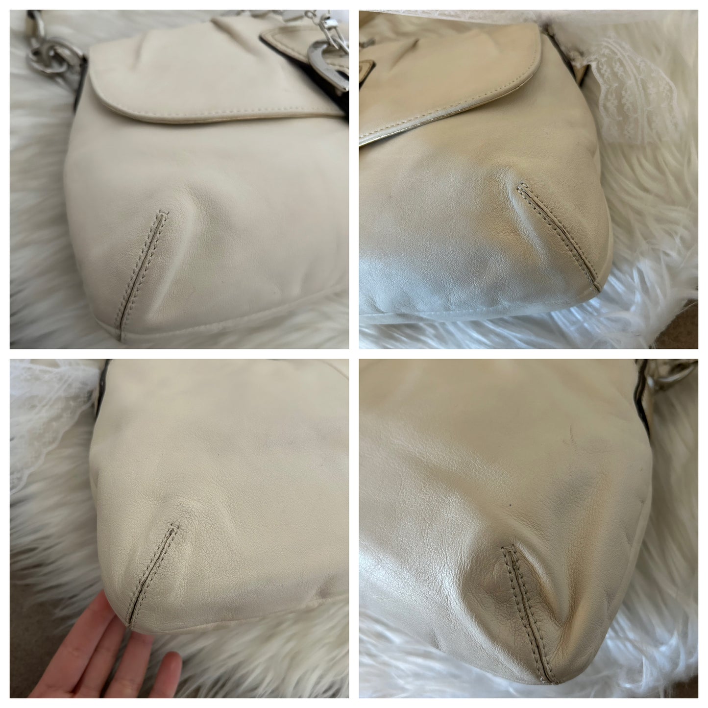 Coach Signature Sufflette in pelle