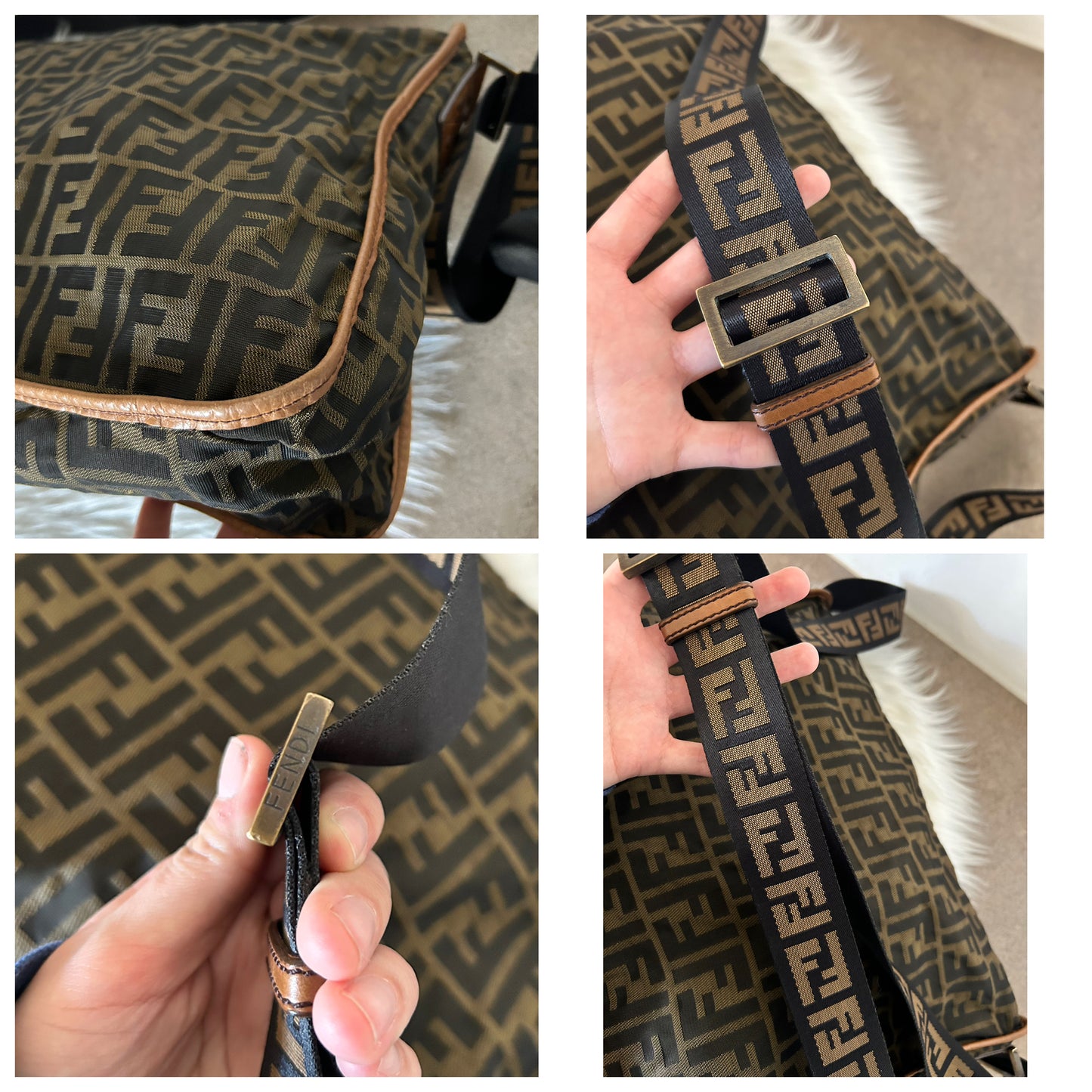 Fendi zucca a tracolla