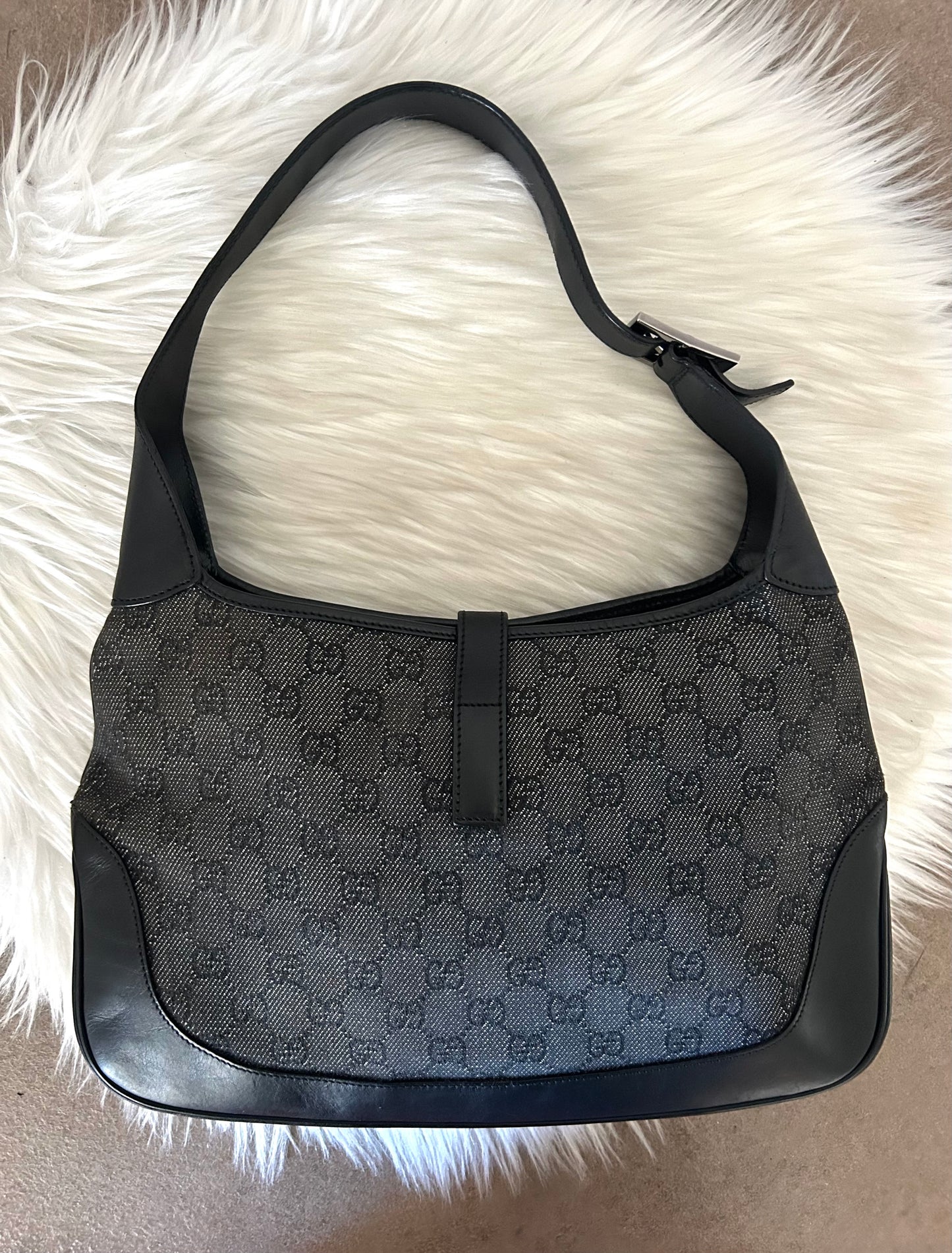 Gucci Jackie vintage medium in denim