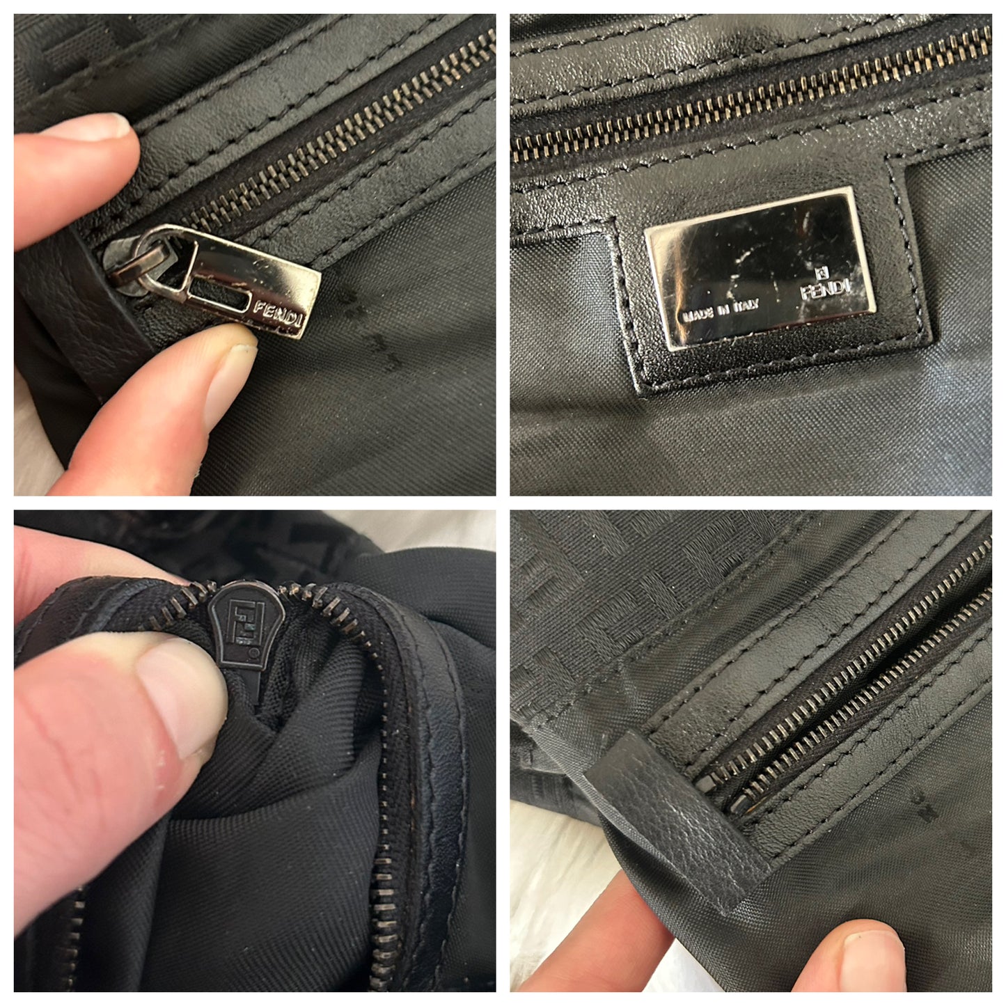 Fendi Mamma Baguette zucchino